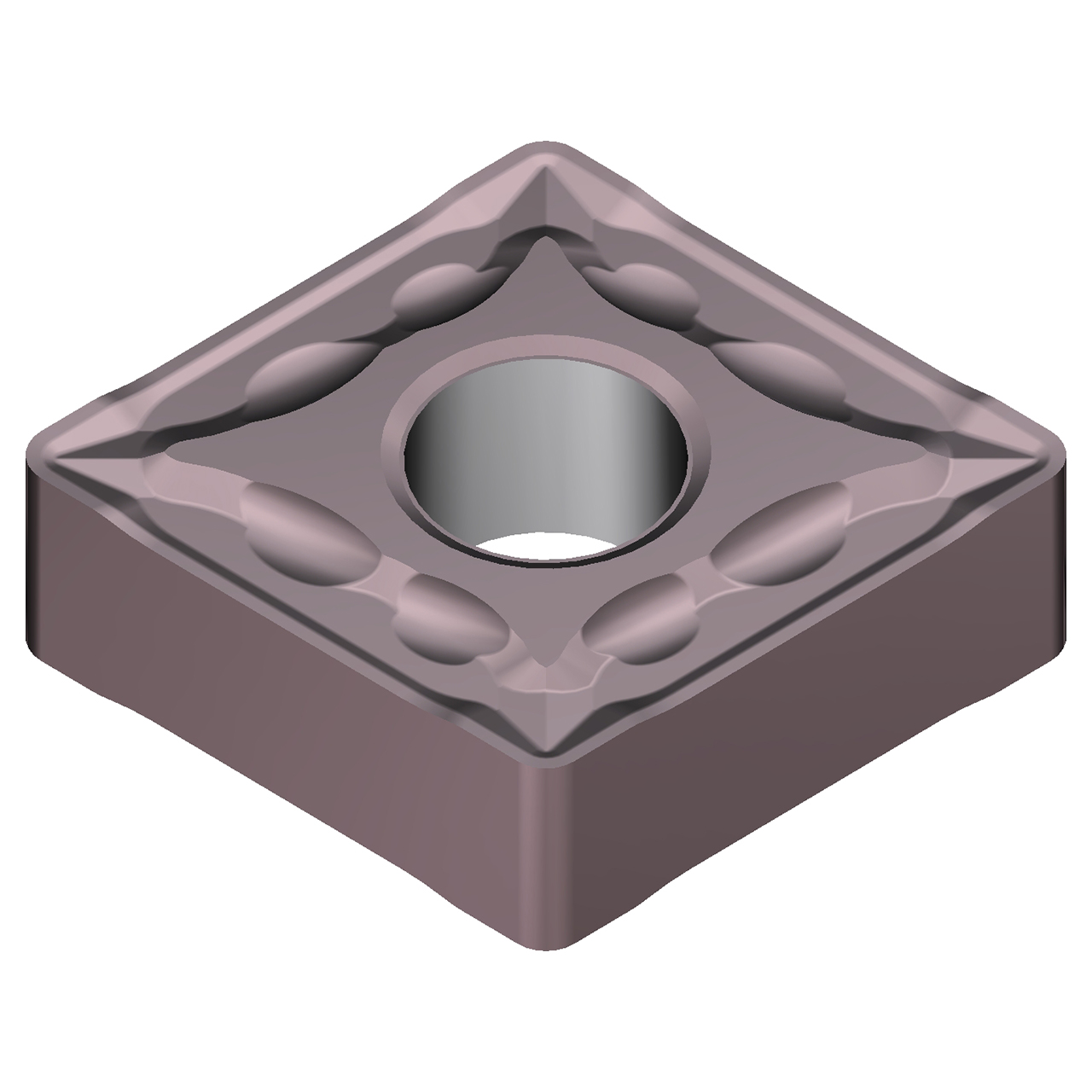 Sumitomo 196DAFI | CNMG432EMU-AC6040M 0.5000" Circle Diameter x 5.16mm Hole Diameter x 0.0315" Radius Absotech Coated Carbide Turning Insert