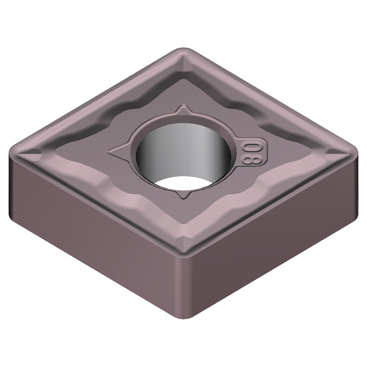 Sumitomo 196DCNH | CNMG644EEM-AC6040M 0.7500" Circle Diameter x 7.94mm Hole Diameter x 0.0630" Radius Absotech Coated Carbide Turning Insert
