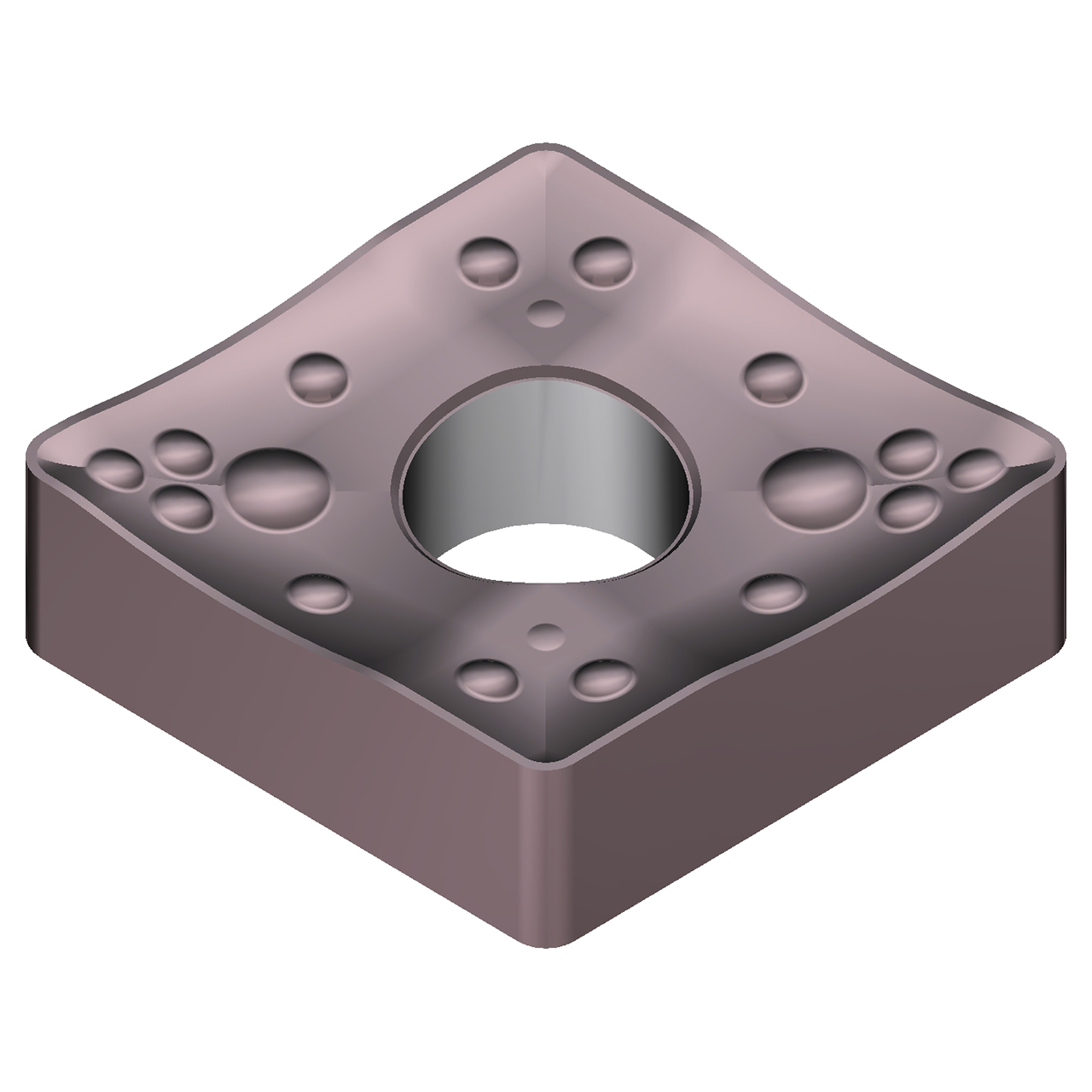 Sumitomo 196D431 | CNMM646ENP-AC6040M 0.7500" Circle Diameter x 7.94mm Hole Diameter x 0.0945" Radius Absotech Coated Carbide Turning Insert