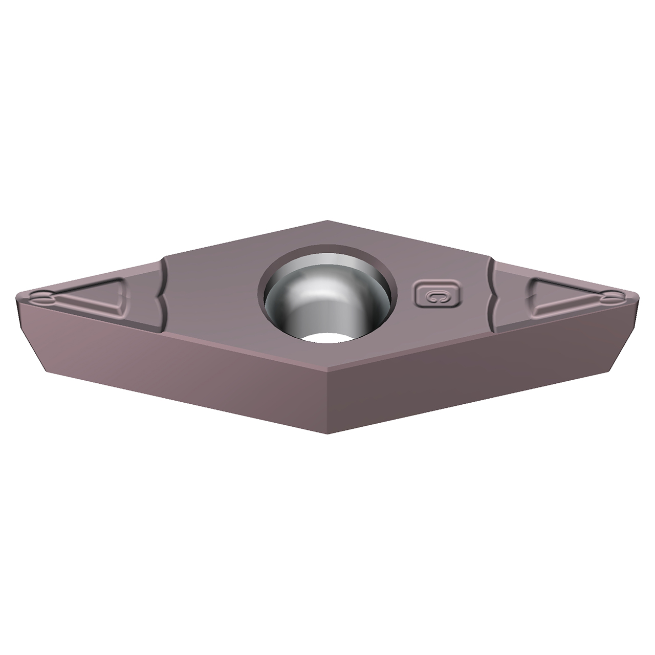 Sumitomo 196DBWC | VBMT221ESU-AC6040M 0.2500" Circle Diameter x 2.80mm Hole Diameter x 0.0157" Radius Absotech Coated Carbide Turning Insert