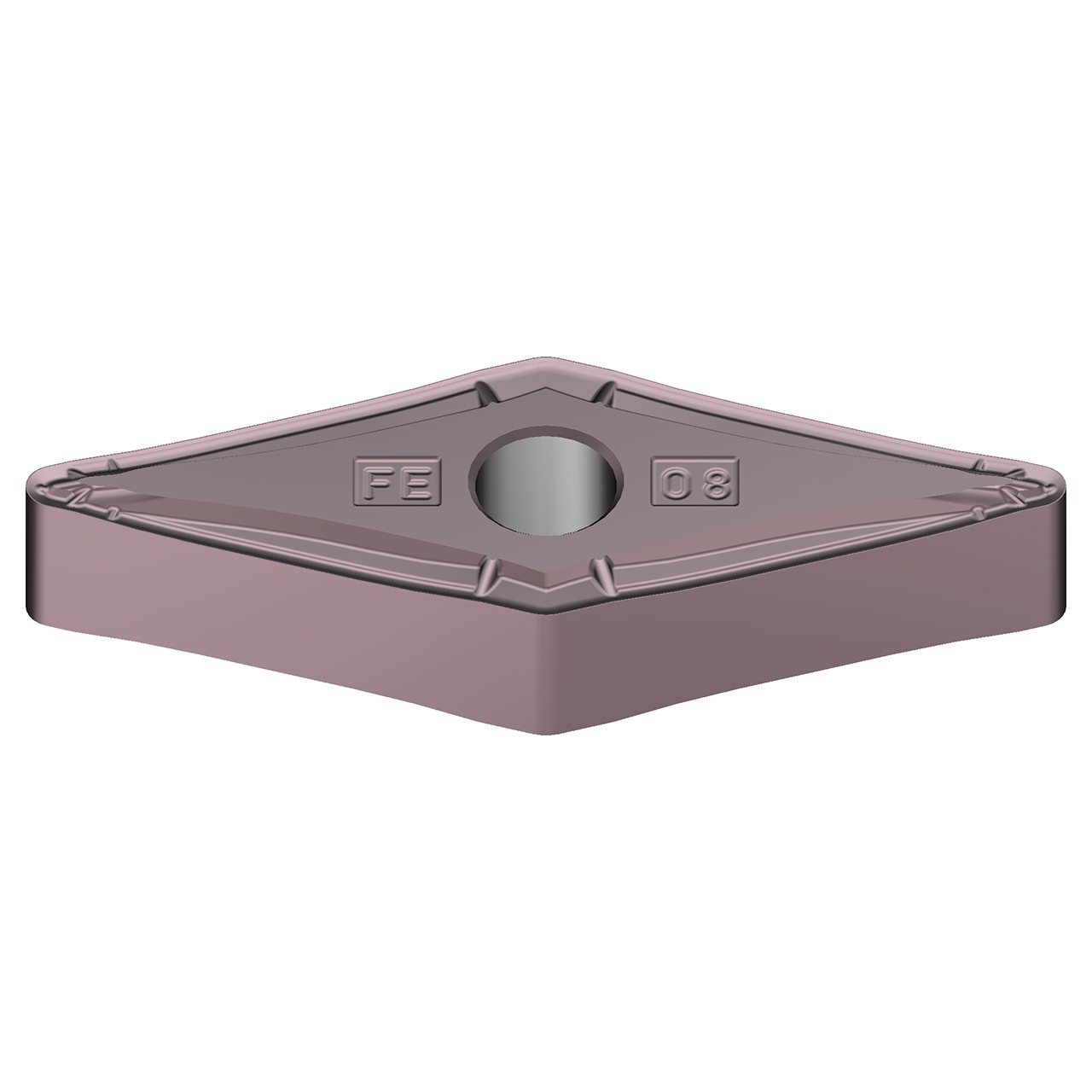 Sumitomo 196DCUB | VNMG331EFE-AC6040M 0.3750" Circle Diameter x 3.81mm Hole Diameter x 0.0157" Radius Absotech Coated Carbide Turning Insert