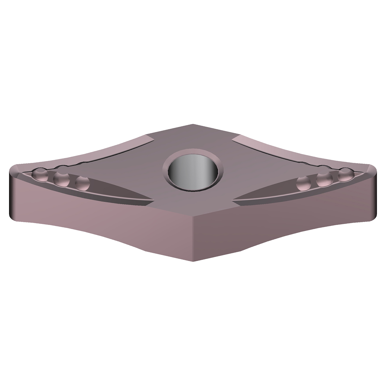 Sumitomo 196D375 | VNMG332EUP-AC6040M 0.3750" Circle Diameter x 3.81mm Hole Diameter x 0.0315" Radius Absotech Coated Carbide Turning Insert