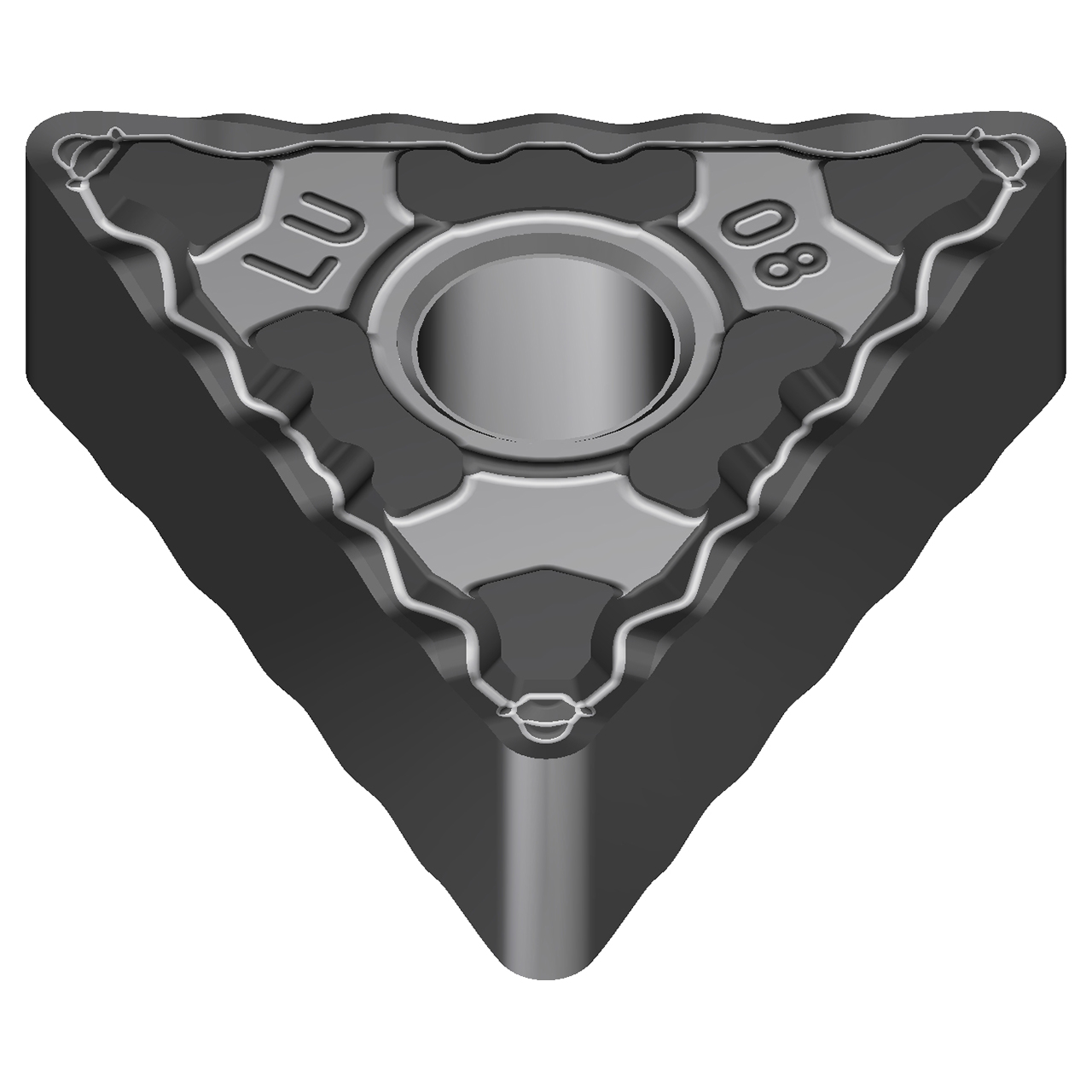 Sumitomo 196CBTX | TNMG332ELU-AC6030M 0.3750" Circle Diameter x 3.81mm Hole Diameter x 0.0315" Radius Absotech Coated Carbide Turning Insert