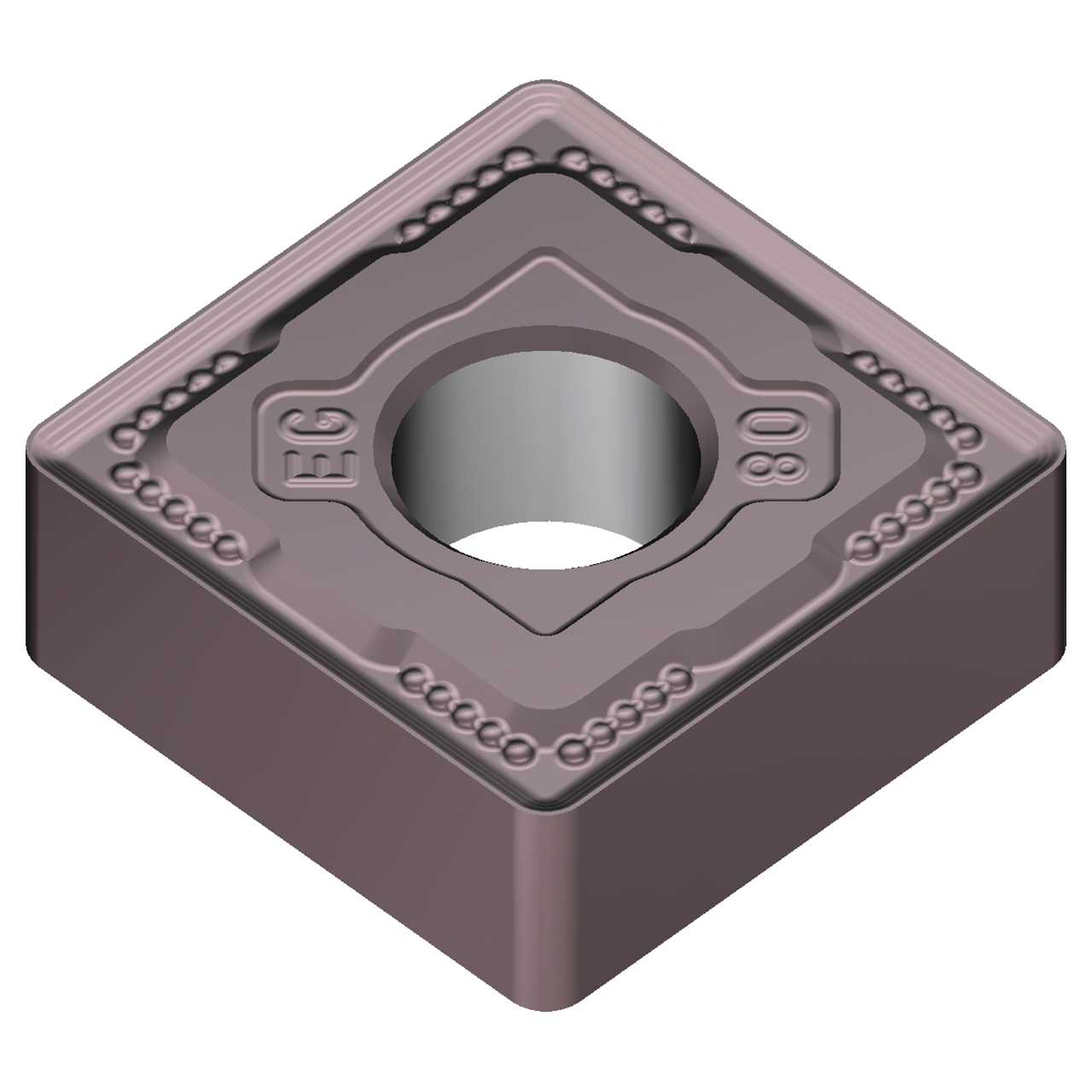 Sumitomo 196DCJA | SNMG644EEG-AC6040M 0.7500" Circle Diameter x 7.94mm Hole Diameter x 0.0630" Radius Absotech Coated Carbide Turning Insert