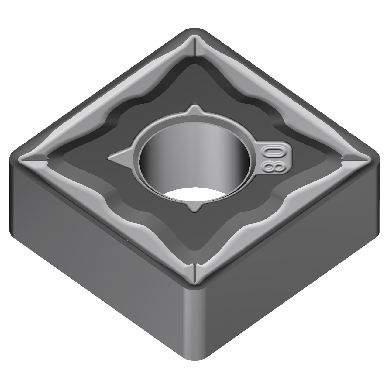 Sumitomo 196CCNU | SNMG644EEM-AC6030M 0.7500" Circle Diameter x 7.94mm Hole Diameter x 0.0630" Radius Absotech Coated Carbide Turning Insert