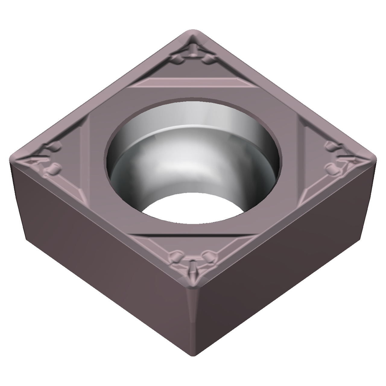 Sumitomo 196DCPB | SCMT32.51ELB-AC6040M 0.3750" Circle Diameter x 4.40mm Hole Diameter x 0.0157" Radius Absotech Coated Carbide Turning Insert