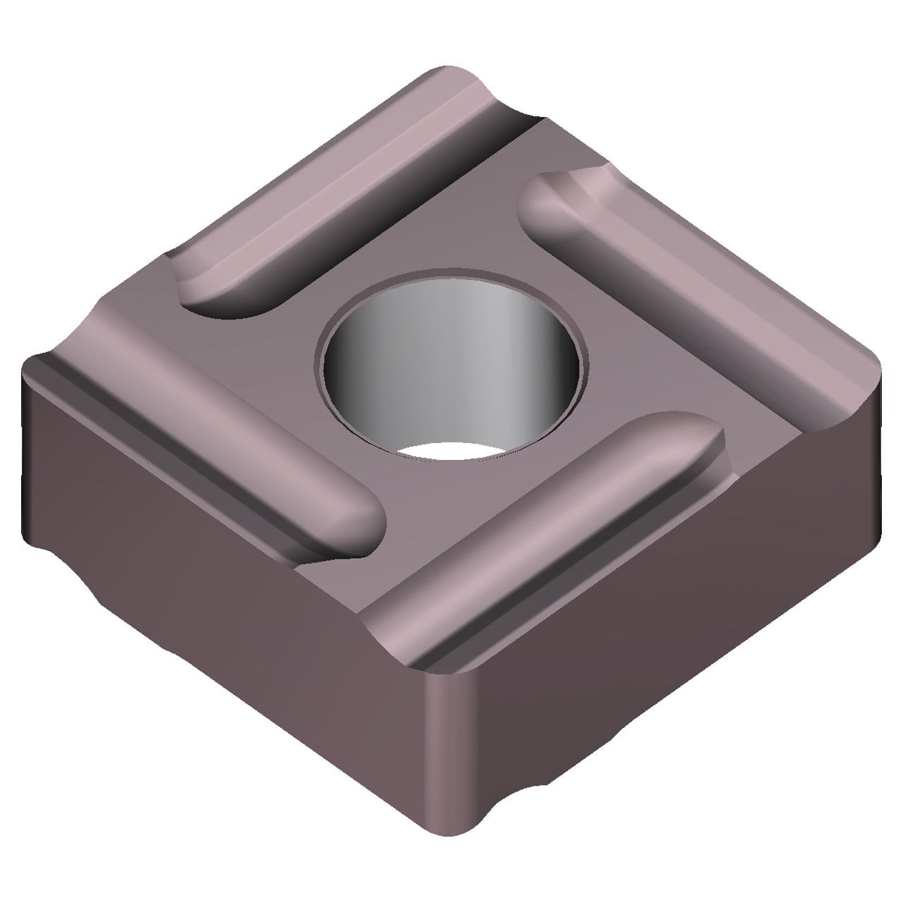 Sumitomo 196DCBN | SNMR432EHM-AC6040M 0.5000" Circle Diameter x 5.16mm Hole Diameter x 0.0315" Radius Absotech Coated Carbide Turning Insert