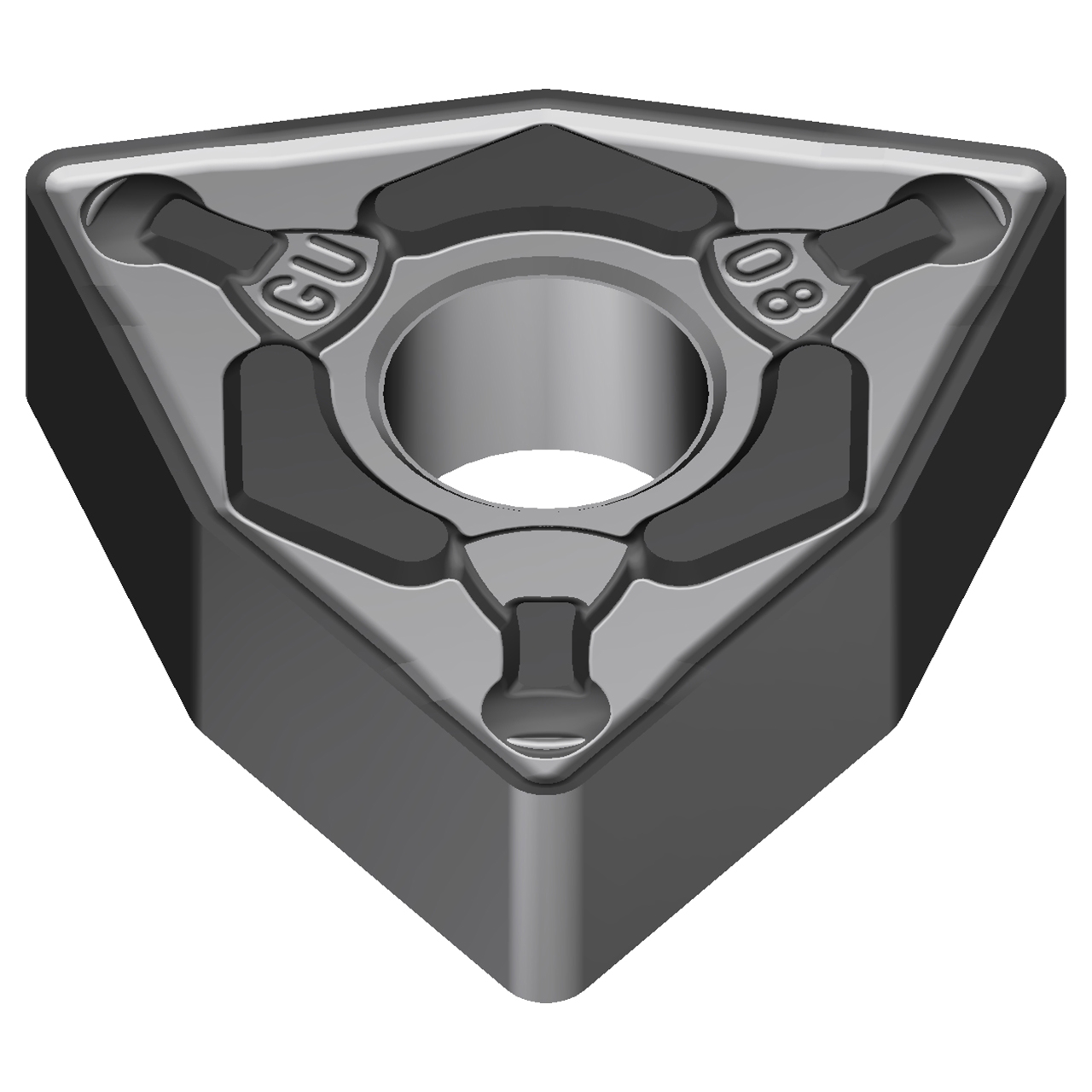 Sumitomo 19R5338 | WNMG433EGU-AC6020M 0.5000" Circle Diameter x 5.16mm Hole Diameter x 0.0472" Radius Absotech Coated Carbide Turning Insert
