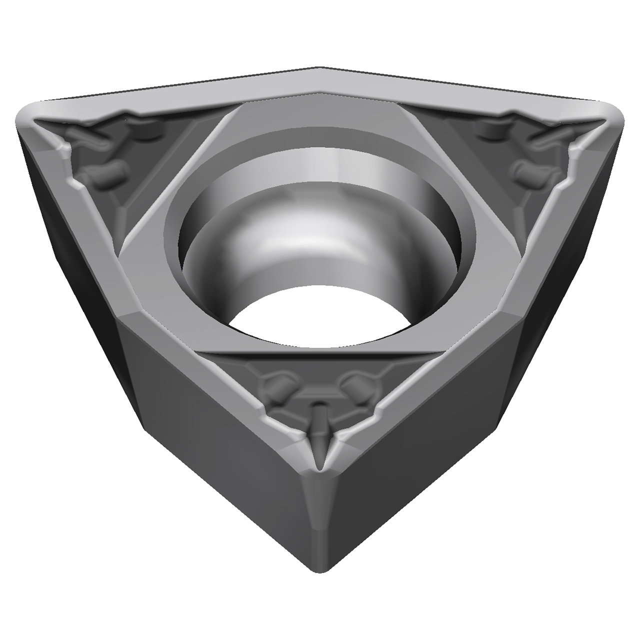 Sumitomo 19R5CMM | WPMT21.51ELB-AC6020M 0.2500" Circle Diameter x 2.80mm Hole Diameter x 0.0157" Radius Absotech Coated Carbide Turning Insert