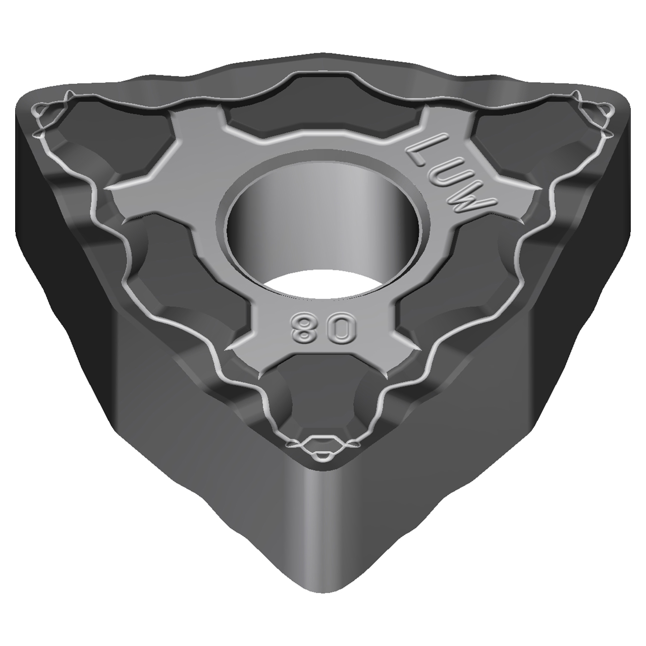 Sumitomo 196CBRX | WNMG332ELUW-AC6030M 0.3750" Circle Diameter x 3.81mm Hole Diameter x 0.0315" Radius Absotech Coated Carbide Turning Insert
