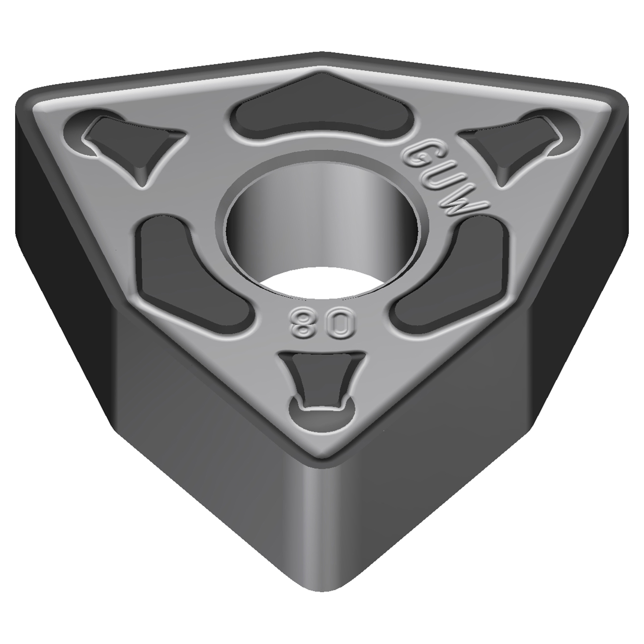 Sumitomo 196C824 | WNMG432EGUW-AC6030M 0.5000" Circle Diameter x 5.16mm Hole Diameter x 0.0315" Radius Absotech Coated Carbide Turning Insert