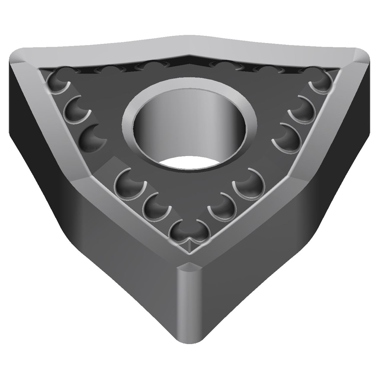 Sumitomo 196CAGR | WNMG433EUP-AC6030M 0.5000" Circle Diameter x 5.16mm Hole Diameter x 0.0472" Radius Absotech Coated Carbide Turning Insert