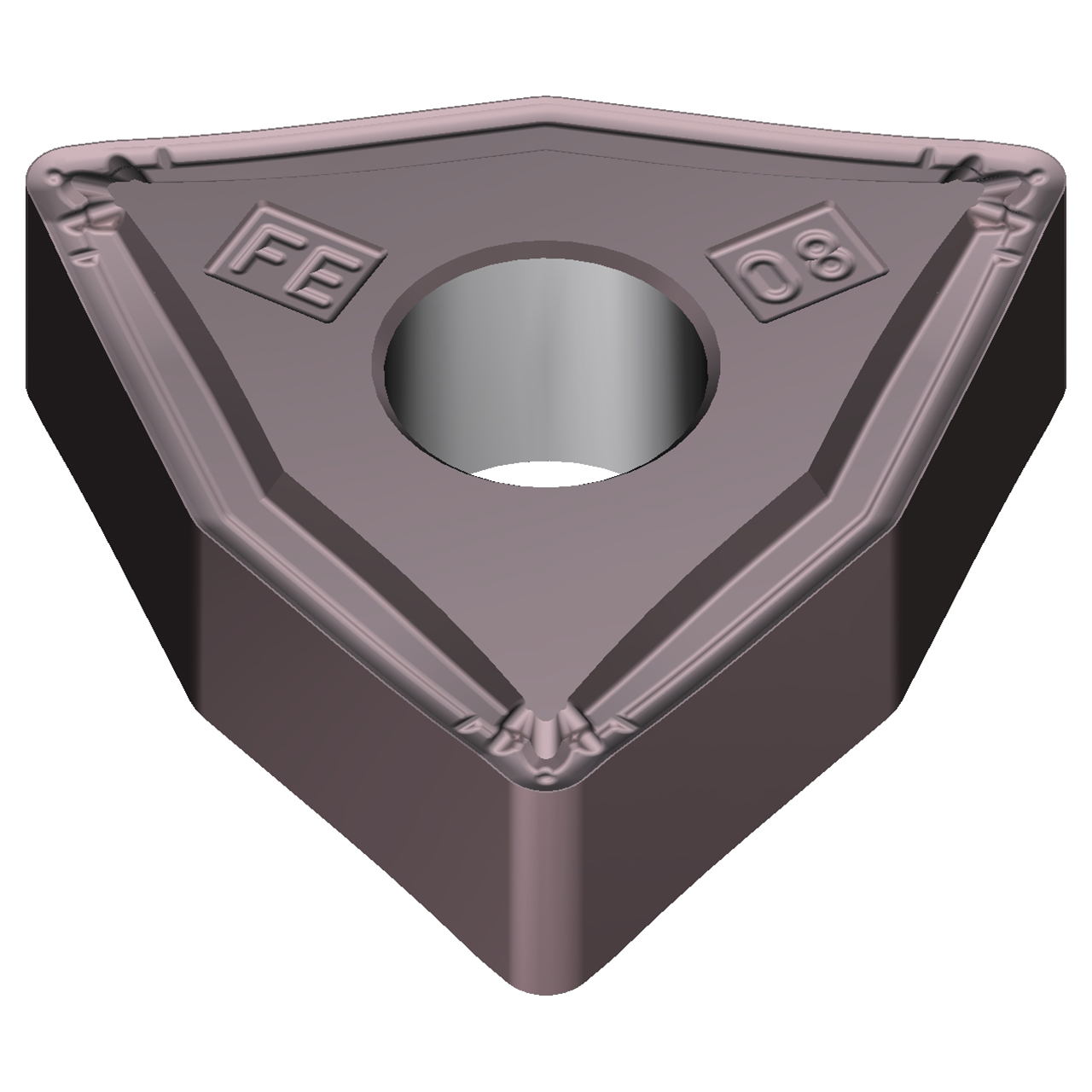 Sumitomo 196DCUF | WNMG332EFE-AC6040M 0.3750" Circle Diameter x 3.81mm Hole Diameter x 0.0315" Radius Absotech Coated Carbide Turning Insert