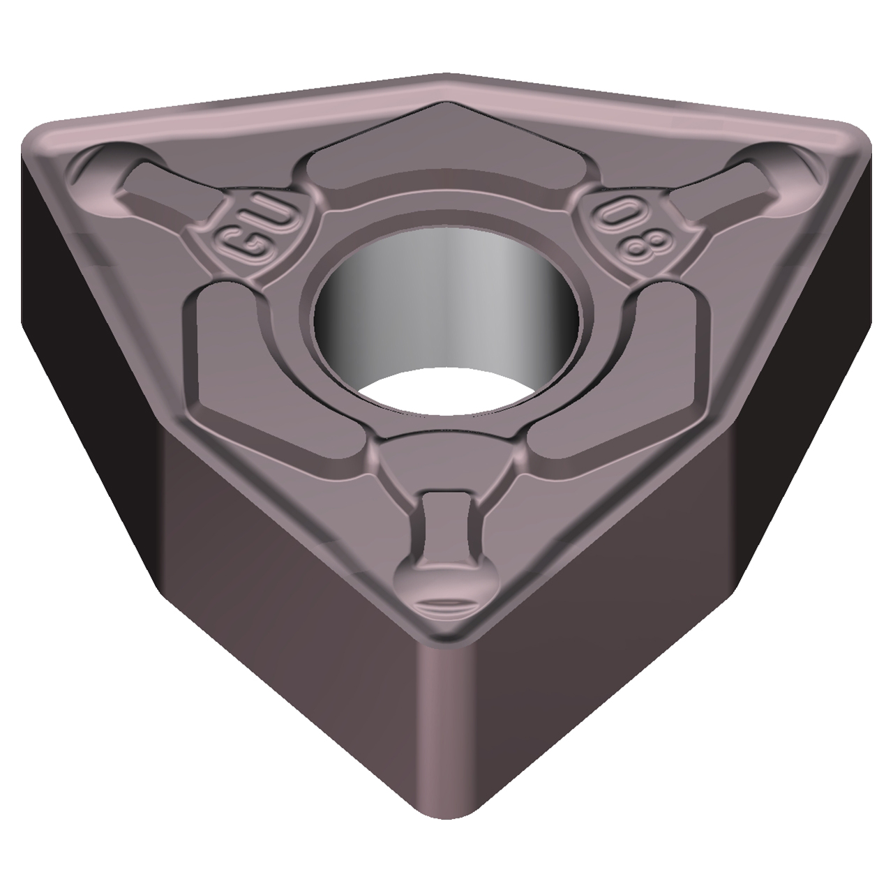 Sumitomo 196D155 | WNMG431EGU-AC6040M 0.5000" Circle Diameter x 5.16mm Hole Diameter x 0.0157" Radius Absotech Coated Carbide Turning Insert