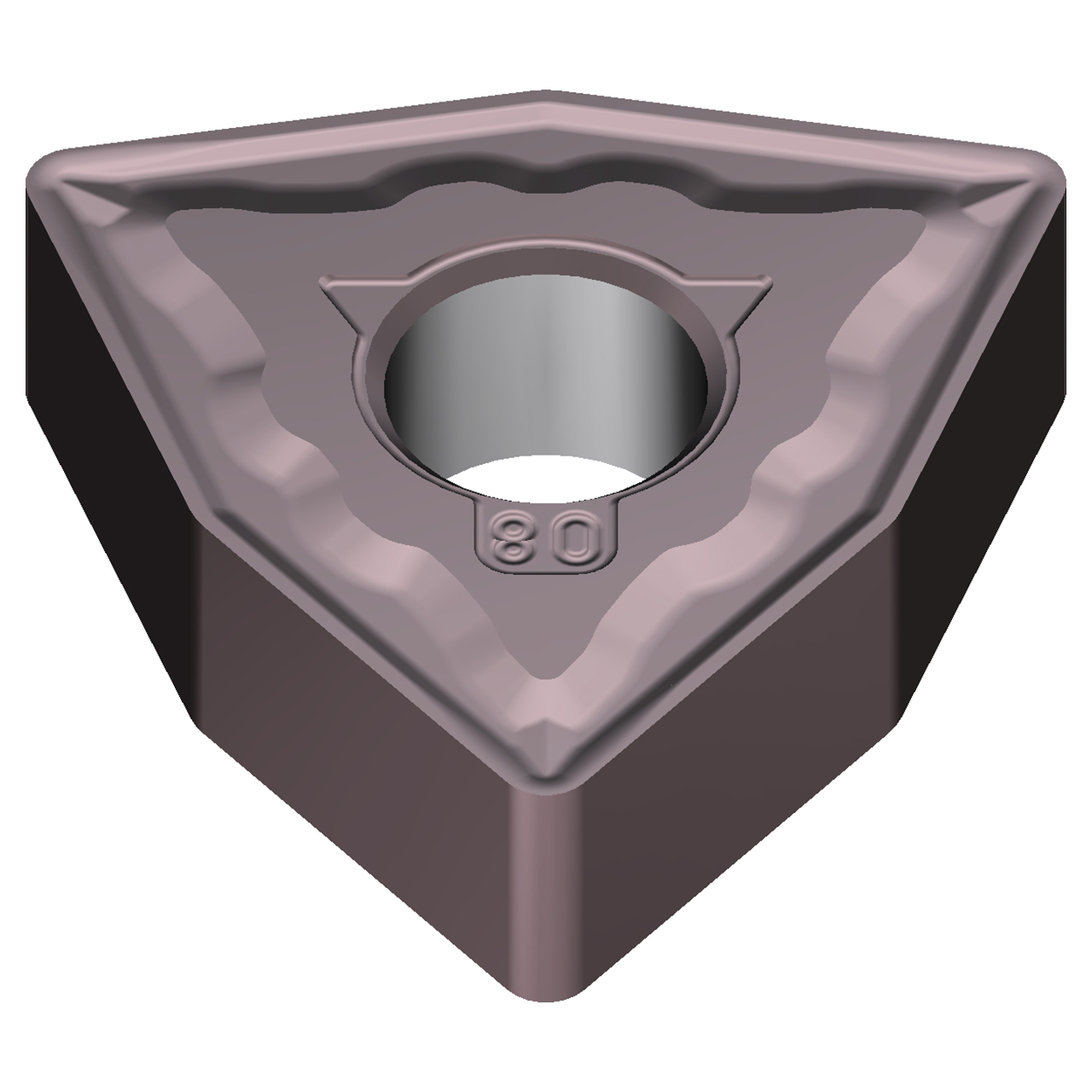 Sumitomo 196DCNY | WNMG433EEM-AC6040M 0.5000" Circle Diameter x 5.16mm Hole Diameter x 0.0472" Radius Absotech Coated Carbide Turning Insert