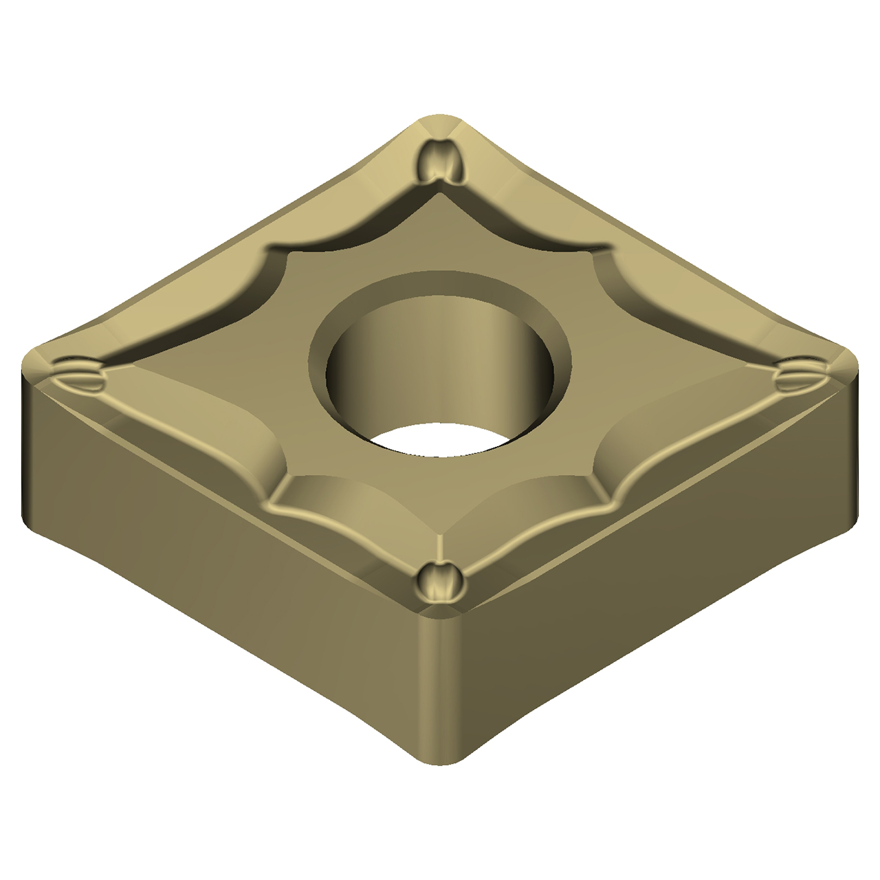 Sumitomo 19W1CVV | CNMG333ESU-AC8020P 0.3750" Circle Diameter x 3.81mm Hole Diameter x 0.0472" Radius Absotech Coated Carbide Turning Insert