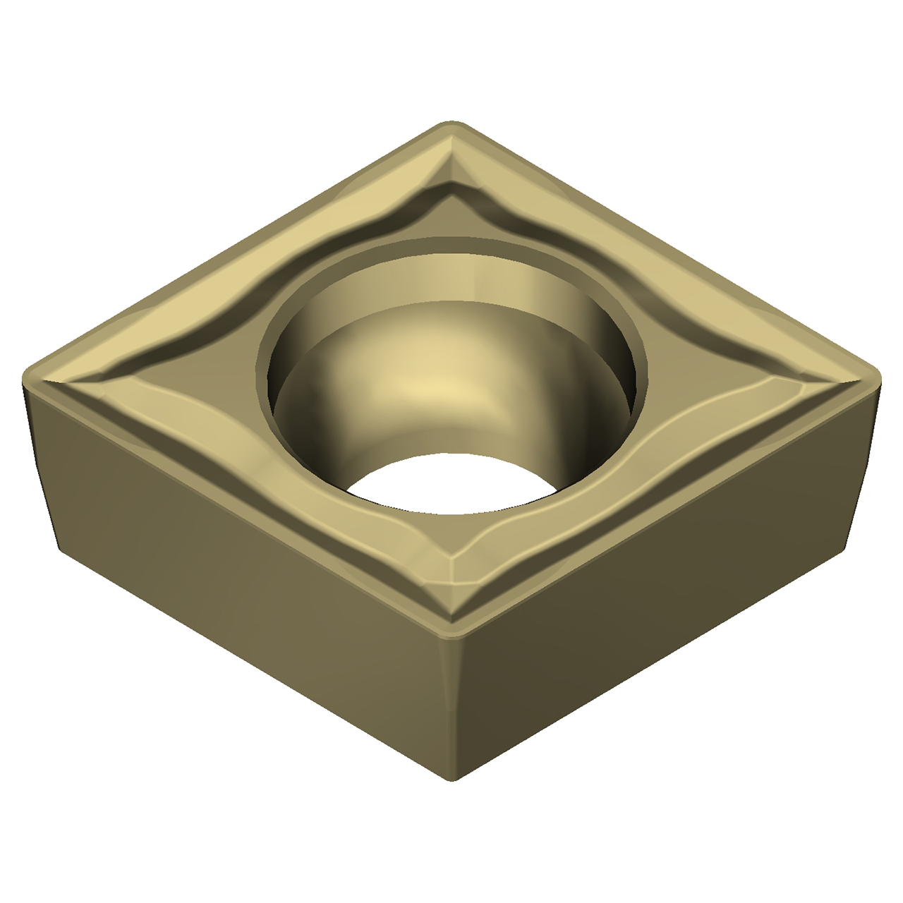 Sumitomo 19W1635 | CPMT2.51.51EMU-AC8020P 0.3126" Circle Diameter x 3.40mm Hole Diameter x 0.0157" Radius Absotech Coated Carbide Turning Insert