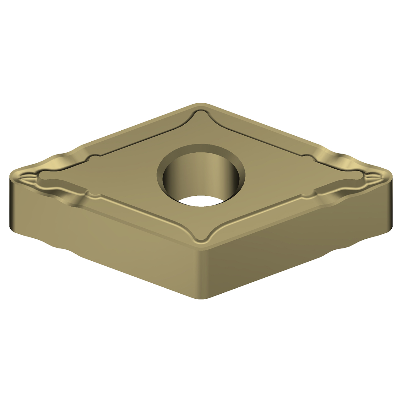 Sumitomo 19W1BJP | DNMG431ESX-AC8020P 0.5000" Circle Diameter x 5.16mm Hole Diameter x 0.0157" Radius Absotech Coated Carbide Turning Insert