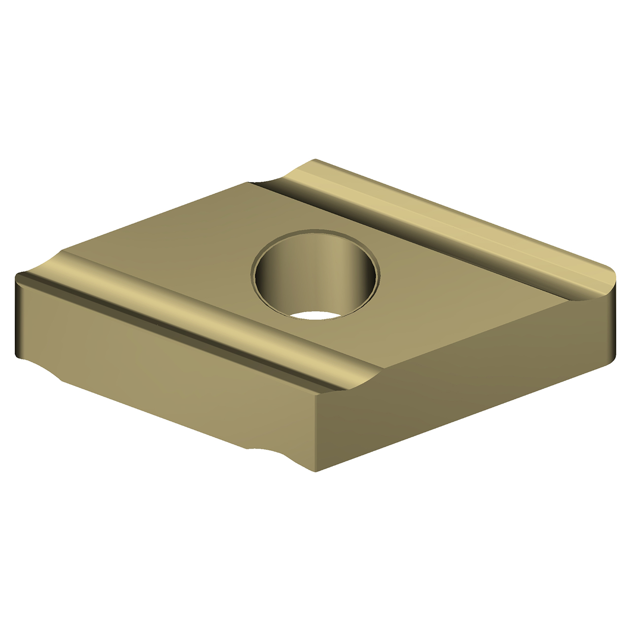 Sumitomo 19W1CBL | DNMG431RHM-AC8020P 0.5000" Circle Diameter x 5.16mm Hole Diameter x 0.0157" Radius Absotech Coated Carbide Turning Insert