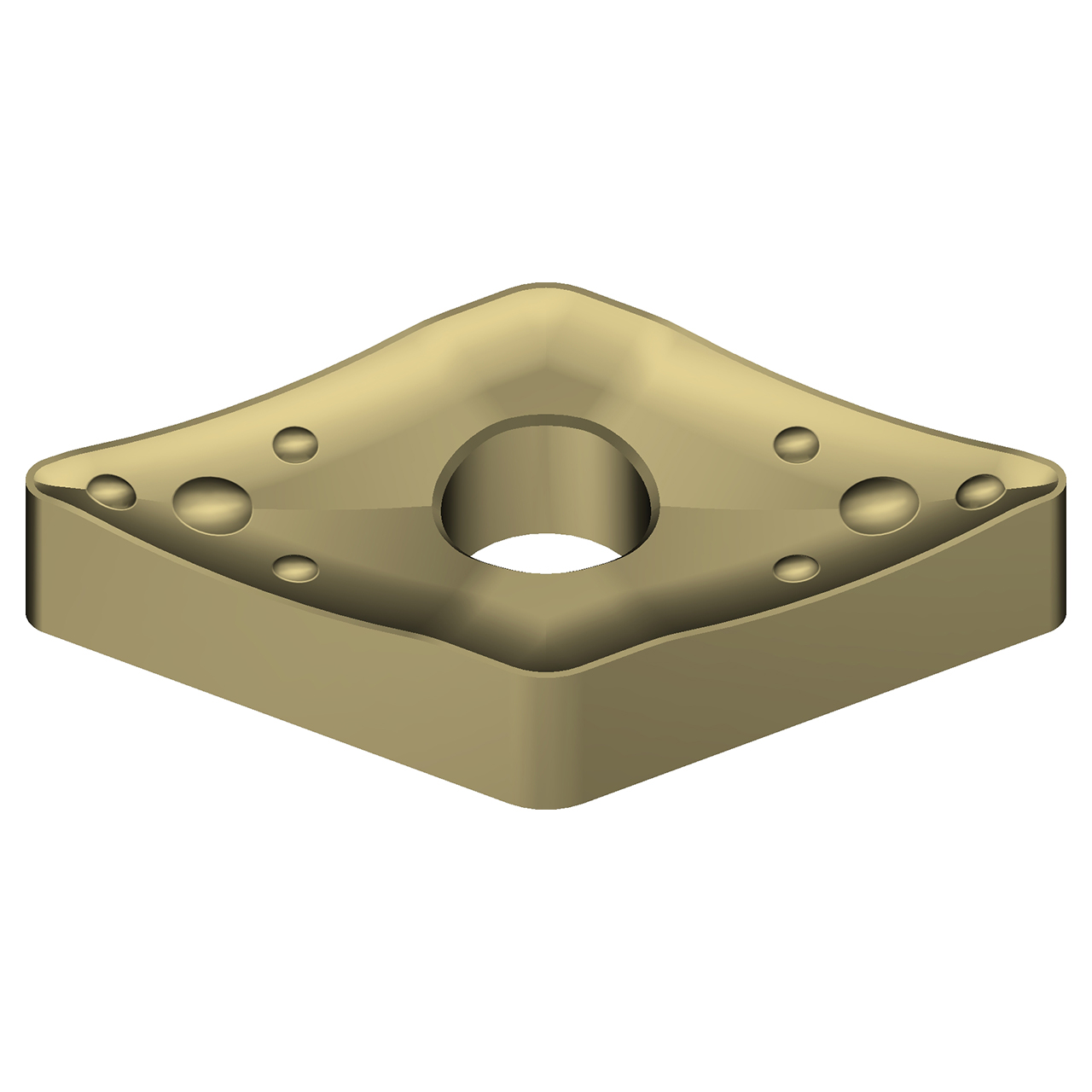 Sumitomo 19W1447 | DNMM444ENP-AC8020P 0.5000" Circle Diameter x 5.16mm Hole Diameter x 0.0630" Radius Absotech Coated Carbide Turning Insert