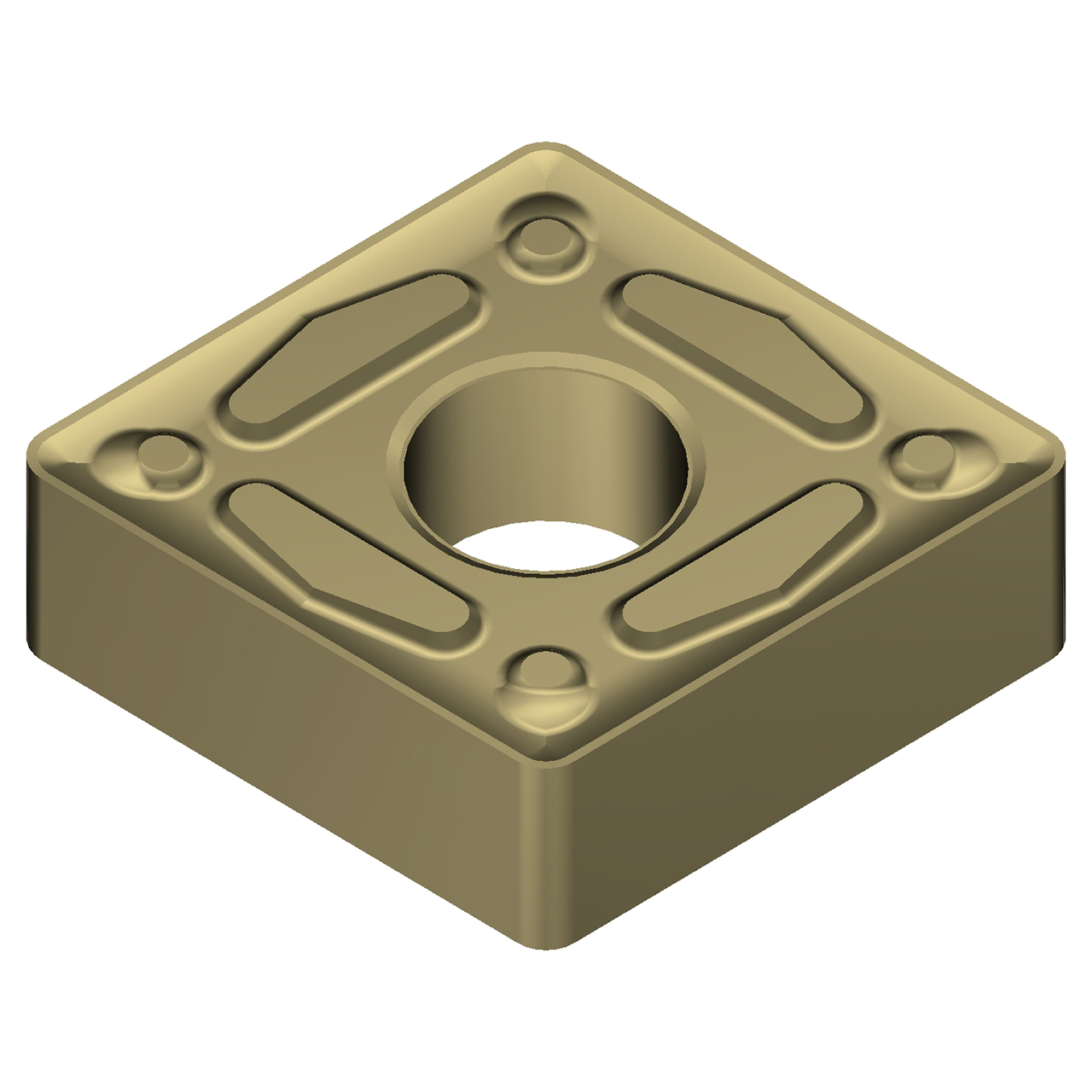 Sumitomo 19W1796 | CNMG432ENG-AC8020P 0.5000" Circle Diameter x 5.16mm Hole Diameter x 0.0315" Radius Absotech Coated Carbide Turning Insert