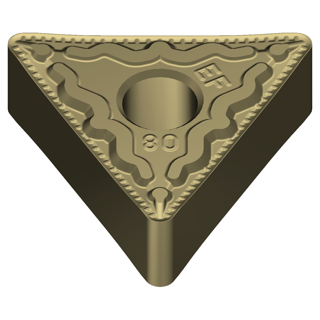 Sumitomo 19W1CGU | TNMG331EEF-AC8020P 0.3750" Circle Diameter x 3.81mm Hole Diameter x 0.0157" Radius Absotech Coated Carbide Turning Insert