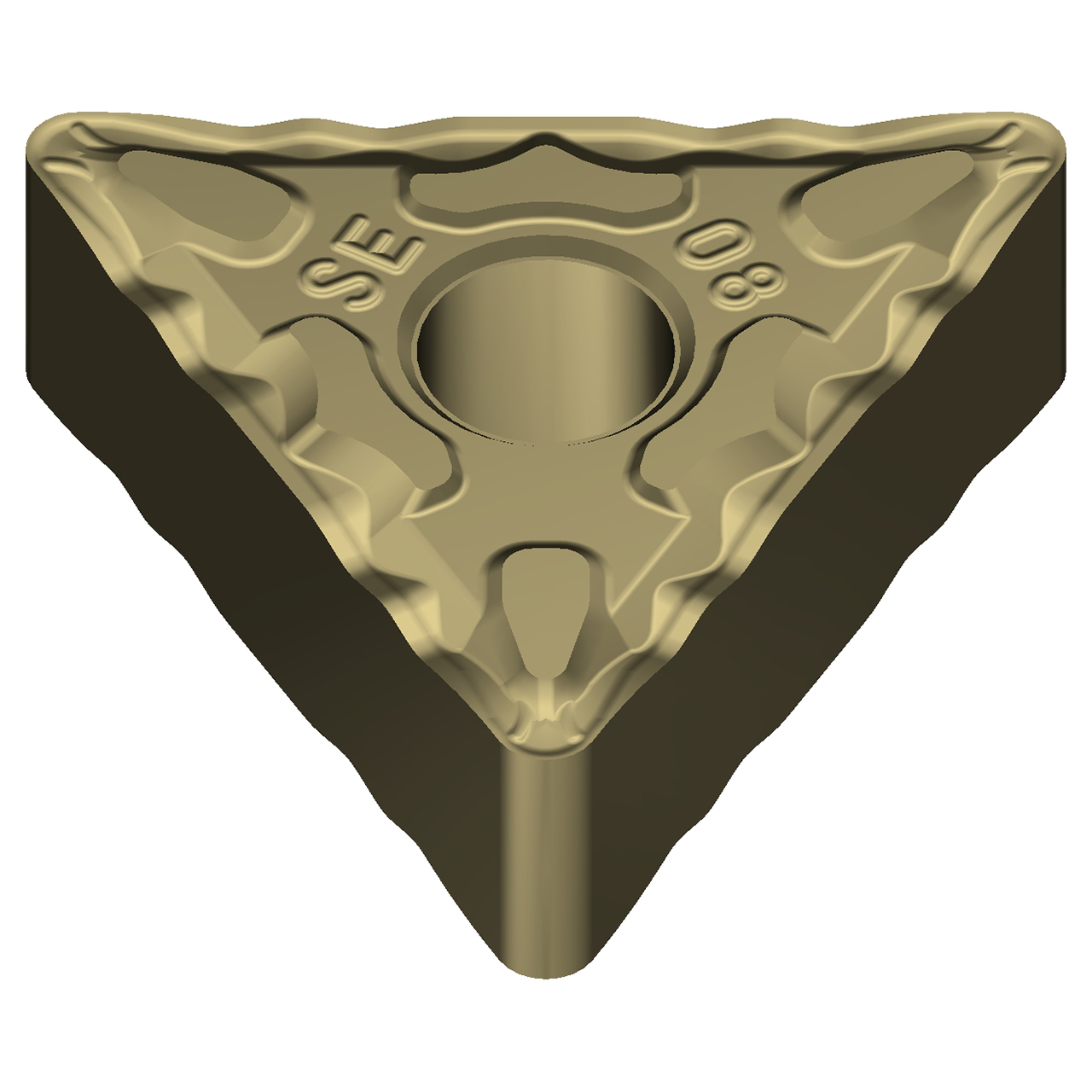 Sumitomo 19W1AWL | TNMG331ESE-AC8020P 0.3750" Circle Diameter x 3.81mm Hole Diameter x 0.0157" Radius Absotech Coated Carbide Turning Insert