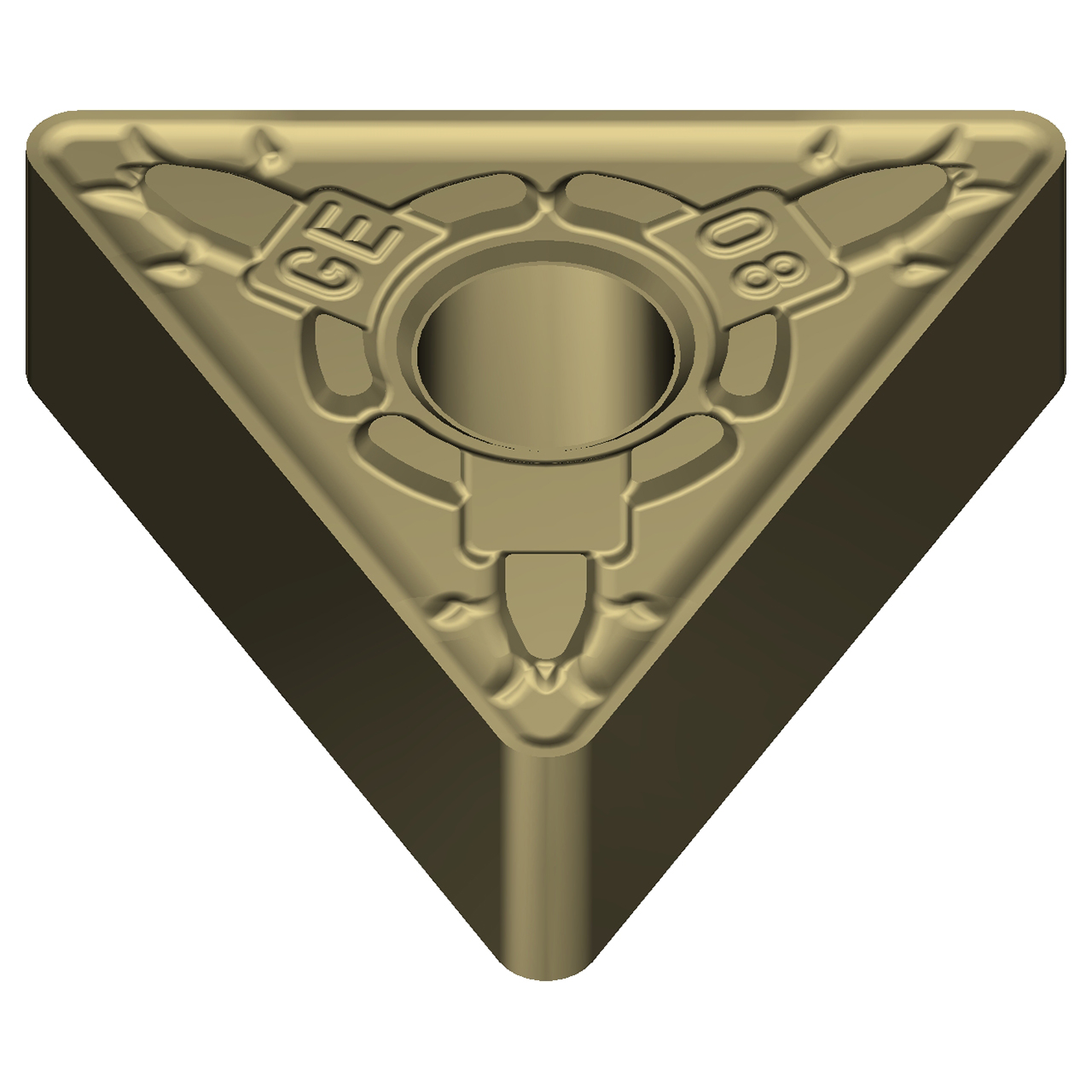 Sumitomo 19W1CBH | TNMG332EGE-AC8020P 0.3750" Circle Diameter x 3.81mm Hole Diameter x 0.0315" Radius Absotech Coated Carbide Turning Insert