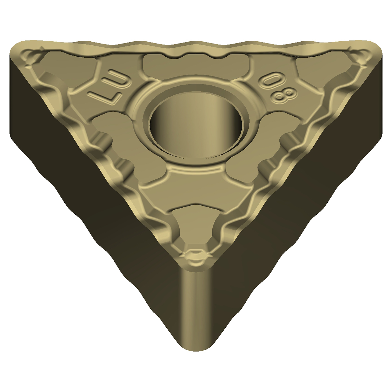 Sumitomo 19W1BTX | TNMG332ELU-AC8020P 0.3750" Circle Diameter x 3.81mm Hole Diameter x 0.0315" Radius Absotech Coated Carbide Turning Insert