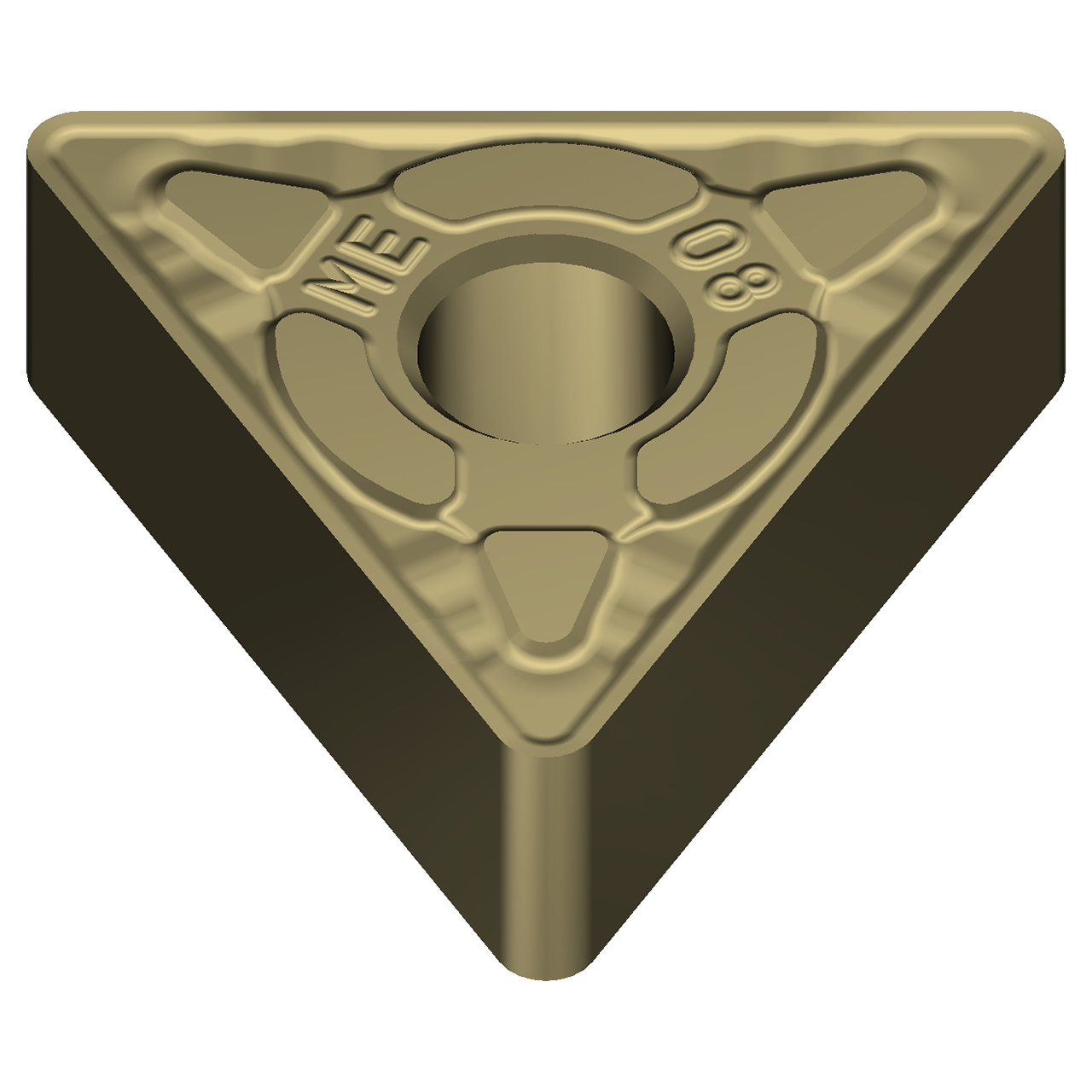 Sumitomo 19W1CFC | TNMG432EME-AC8020P 0.5000" Circle Diameter x 5.16mm Hole Diameter x 0.0315" Radius Absotech Coated Carbide Turning Insert