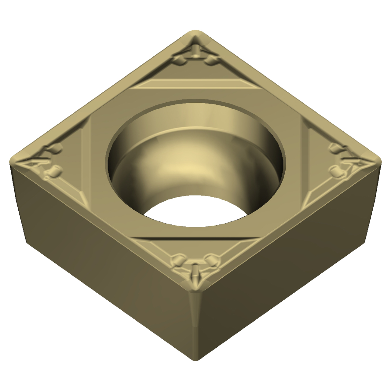 Sumitomo 19W1CPC | SCMT32.52ELB-AC8020P 0.3750" Circle Diameter x 4.40mm Hole Diameter x 0.0315" Radius Absotech Coated Carbide Turning Insert