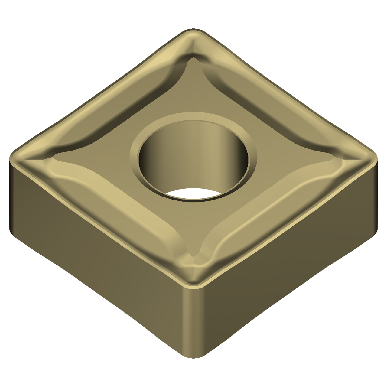 Sumitomo 19W1ANS | SNMG434EMX-AC8020P 0.5000" Circle Diameter x 5.16mm Hole Diameter x 0.0630" Radius Absotech Coated Carbide Turning Insert