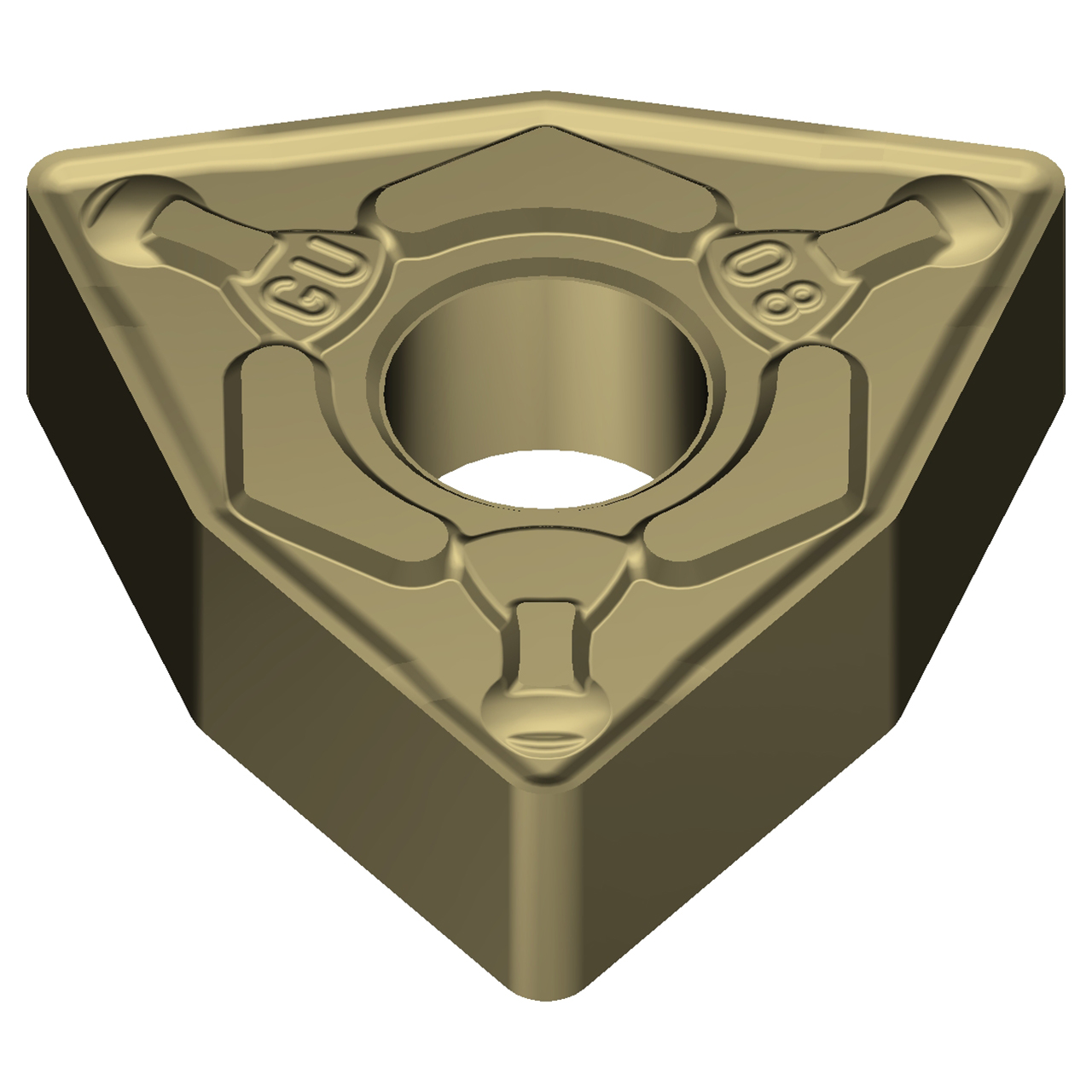 Sumitomo 19W1337 | WNMG432EGU-AC8020P 0.5000" Circle Diameter x 5.16mm Hole Diameter x 0.0315" Radius Absotech Coated Carbide Turning Insert
