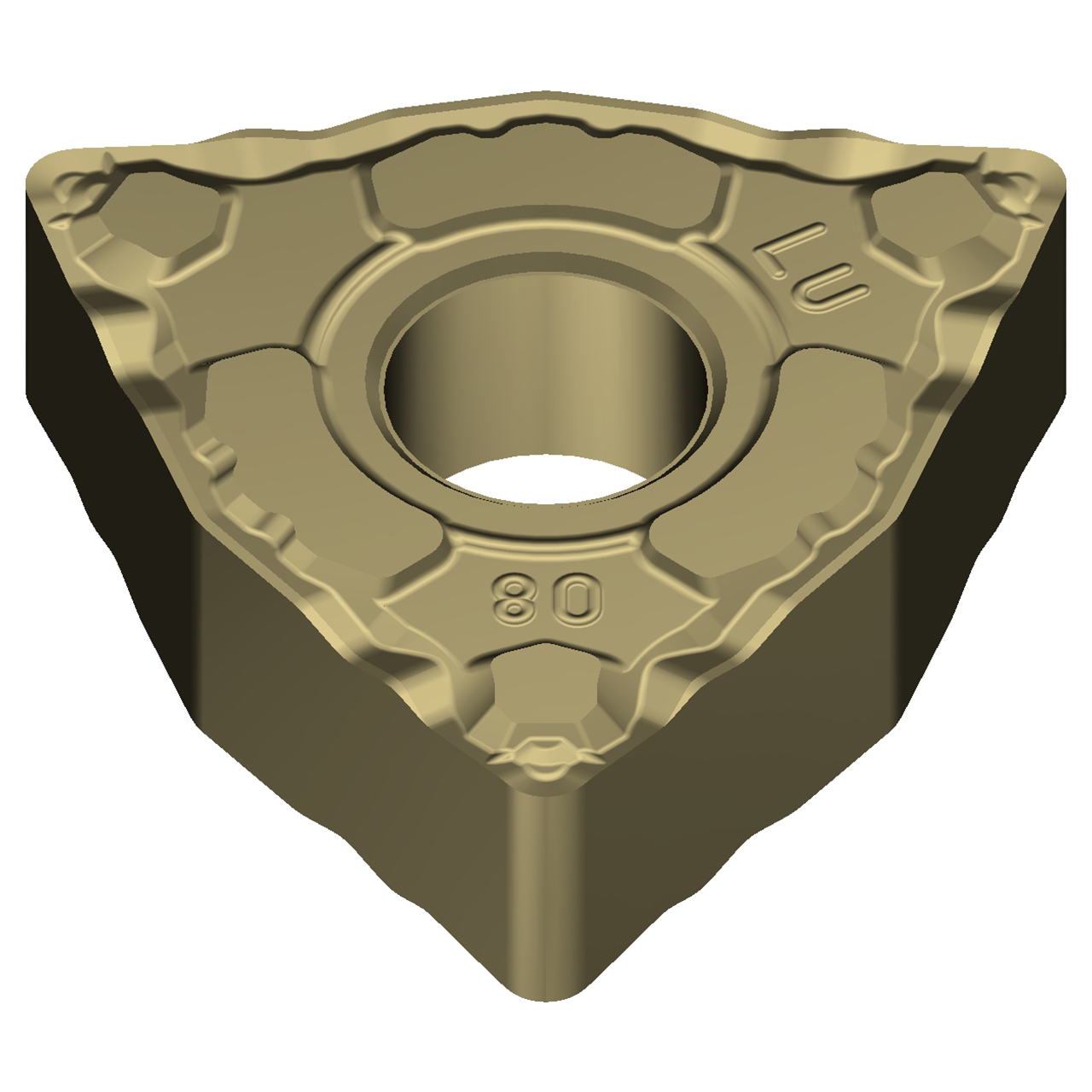 Sumitomo 19W1BUD | WNMG432ELU-AC8020P 0.5000" Circle Diameter x 5.16mm Hole Diameter x 0.0315" Radius Absotech Coated Carbide Turning Insert