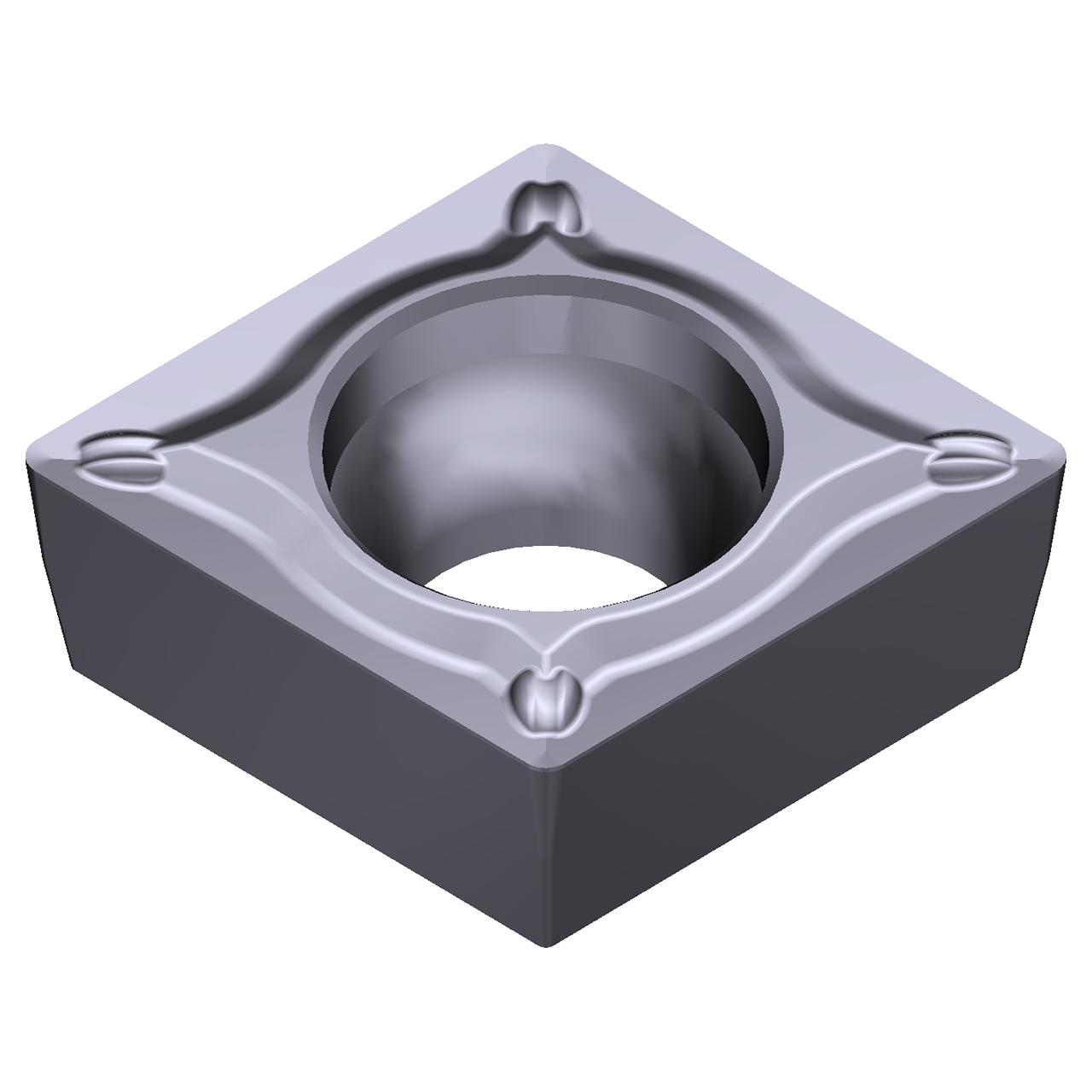 Sumitomo 19W2BPC | CCMT21.51ESU-AC5005S 0.2500" Circle Diameter x 2.80mm Hole Diameter x 0.0157" Radius Absotech Coated Carbide Turning Insert