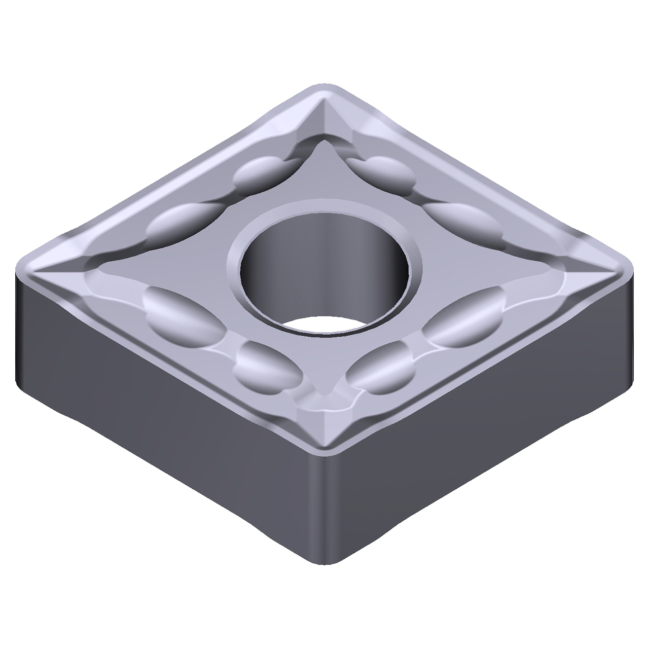 Sumitomo 19W2AFK | CNMG434EMU-AC5005S 0.5000" Circle Diameter x 5.16mm Hole Diameter x 0.0630" Radius Absotech Coated Carbide Turning Insert