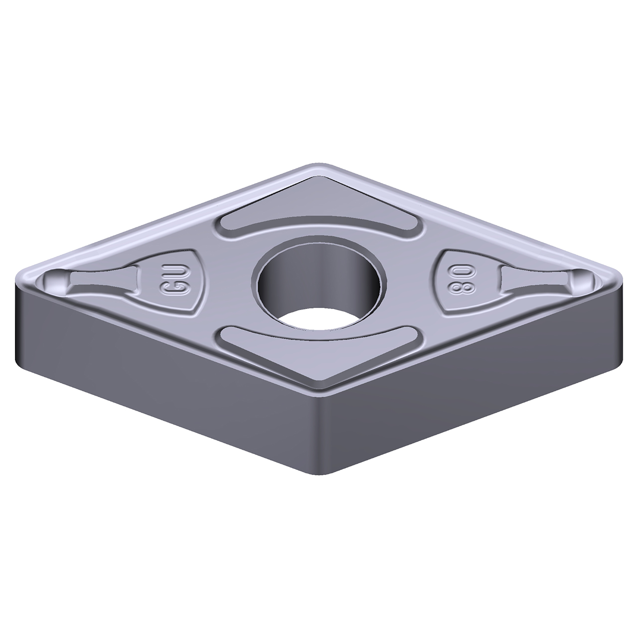 Sumitomo 19W2156 | DNMG431EGU-AC5005S 0.5000" Circle Diameter x 5.16mm Hole Diameter x 0.0157" Radius Absotech Coated Carbide Turning Insert