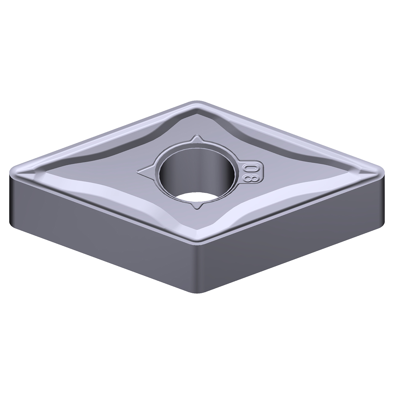 Sumitomo 19W2CNM | DNMG442EEM-AC5005S 0.5000" Circle Diameter x 5.16mm Hole Diameter x 0.0315" Radius Absotech Coated Carbide Turning Insert