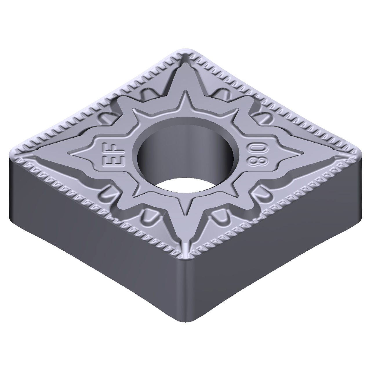 Sumitomo 10W2AQD | CNGG431EEF-AC5005S 0.5000" Circle Diameter x 5.16mm Hole Diameter x 0.0157" Radius Absotech Coated Carbide Turning Insert