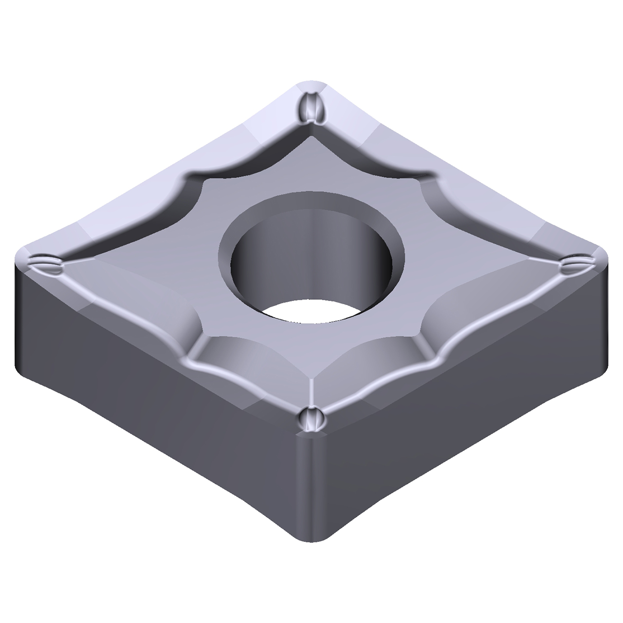 Sumitomo 10W2AEP | CNGG431ESU-AC5005S 0.5000" Circle Diameter x 5.16mm Hole Diameter x 0.0157" Radius Absotech Coated Carbide Turning Insert