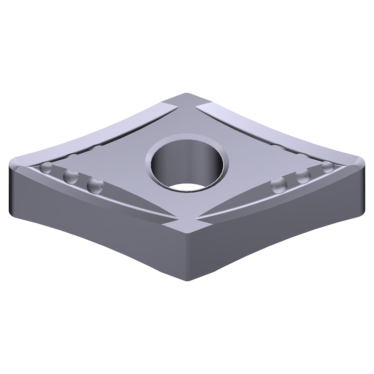 Sumitomo 19W2366 | DNMG431EUP-AC5005S 0.5000" Circle Diameter x 5.16mm Hole Diameter x 0.0157" Radius Absotech Coated Carbide Turning Insert