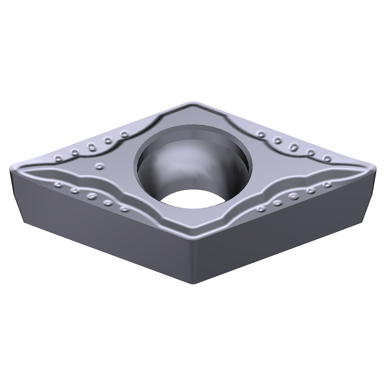 Sumitomo 1NW2013 | DCGT32.51MESI-AC5005S 0.3750" Circle Diameter x 4.40mm Hole Diameter x 0.0157" Radius Absotech Coated Carbide Turning Insert