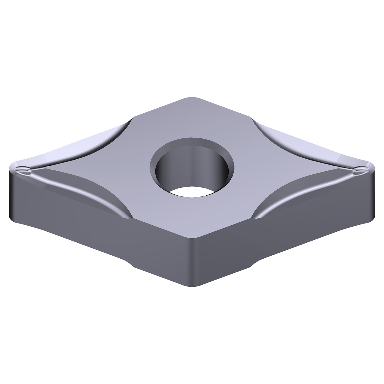 Sumitomo 10W2AEV | DNGG430.5ESU-AC5005S 0.5000" Circle Diameter x 5.16mm Hole Diameter x 0.0079" Radius Absotech Coated Carbide Turning Insert