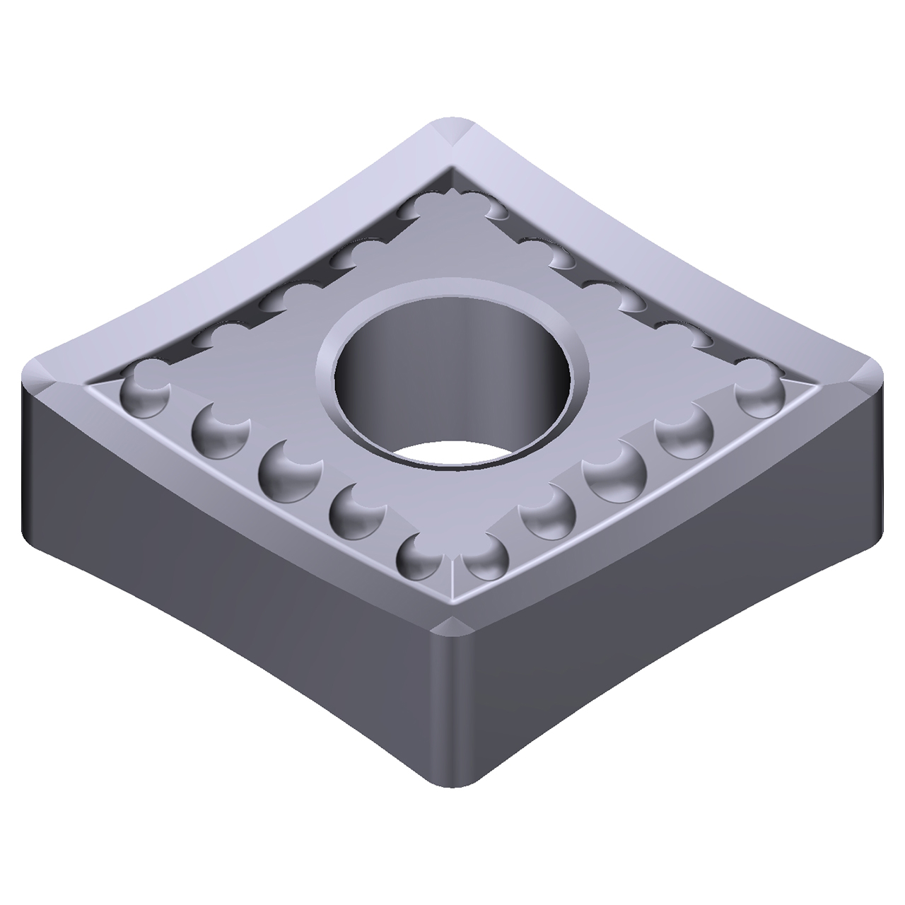 Sumitomo 19W2361 | CNMG433EUP-AC5005S 0.5000" Circle Diameter x 5.16mm Hole Diameter x 0.0472" Radius Absotech Coated Carbide Turning Insert