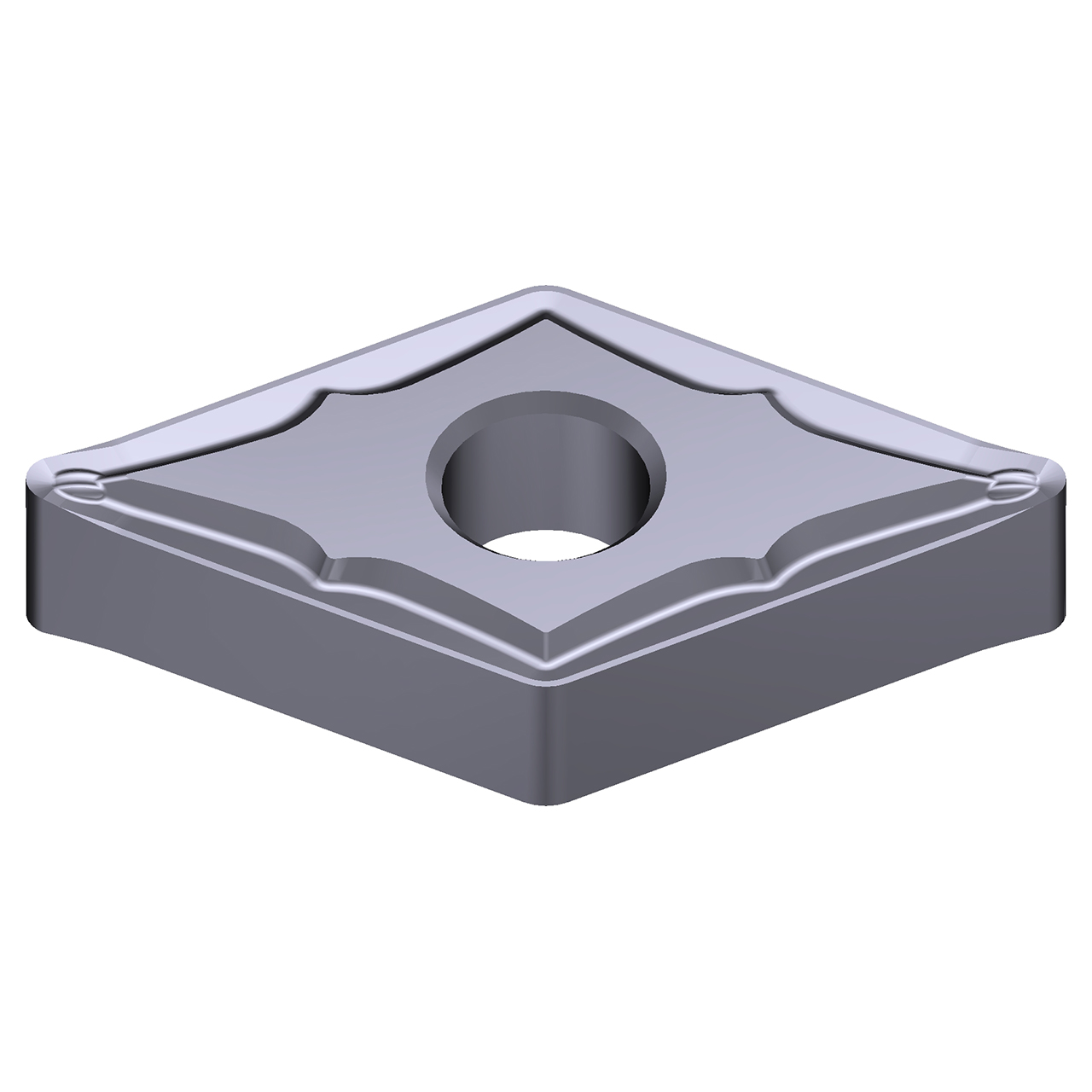 Sumitomo 19W2BWP | DNMG430.5ESU-AC5005S 0.5000" Circle Diameter x 5.16mm Hole Diameter x 0.0079" Radius Absotech Coated Carbide Turning Insert