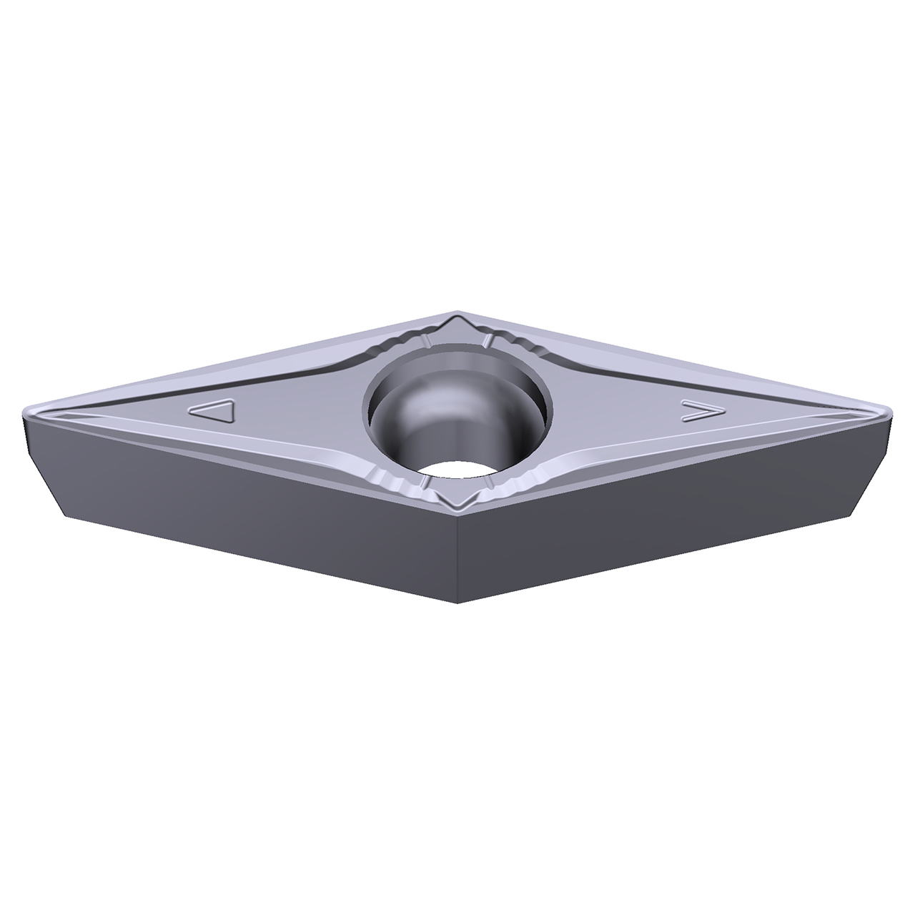 Sumitomo 19W2DDL | VBMT221EGU-AC5005S 0.2500" Circle Diameter x 2.80mm Hole Diameter x 0.0157" Radius Absotech Coated Carbide Turning Insert