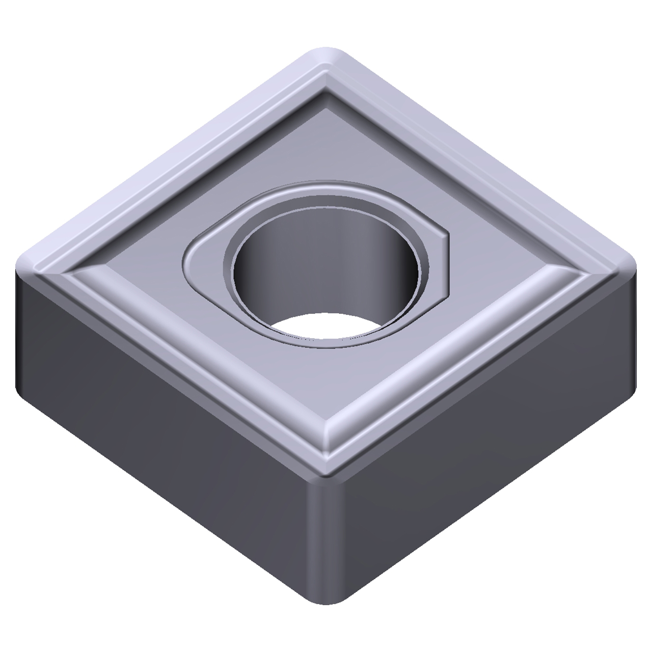 Sumitomo 19W2176 | SNMG433EEX-AC5005S 0.5000" Circle Diameter x 5.16mm Hole Diameter x 0.0472" Radius Absotech Coated Carbide Turning Insert