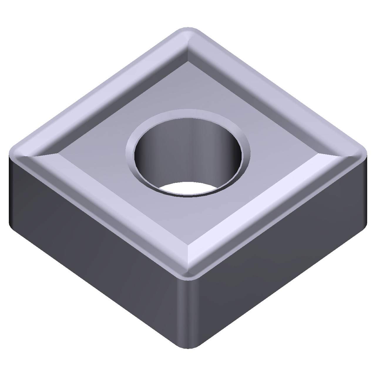 Sumitomo 19W2769 | SNMG432ENZ-AC5005S 0.5000" Circle Diameter x 5.16mm Hole Diameter x 0.0315" Radius Absotech Coated Carbide Turning Insert