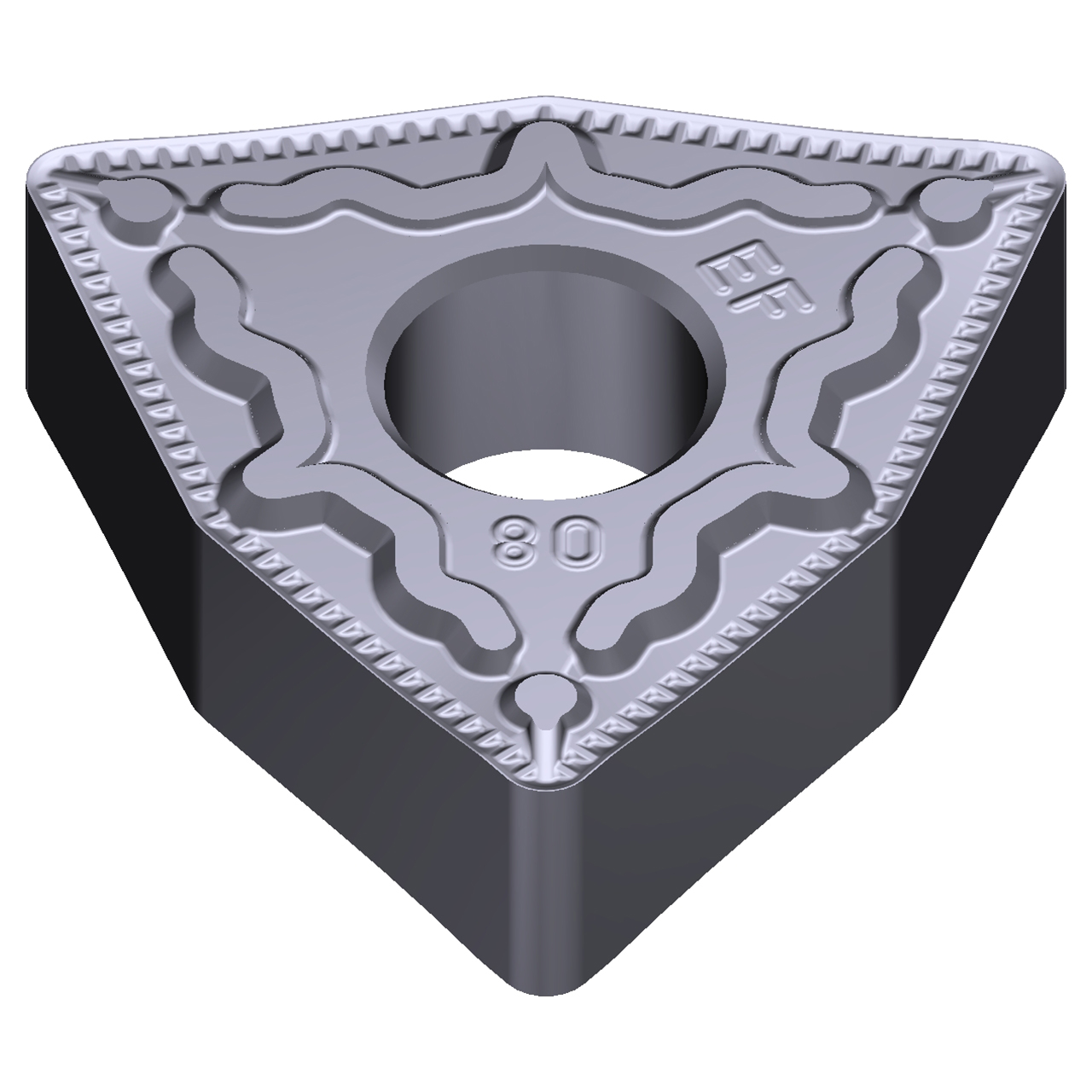 Sumitomo 19W2CPY | WNMG331EEF-AC5005S 0.3750" Circle Diameter x 3.81mm Hole Diameter x 0.0157" Radius Absotech Coated Carbide Turning Insert