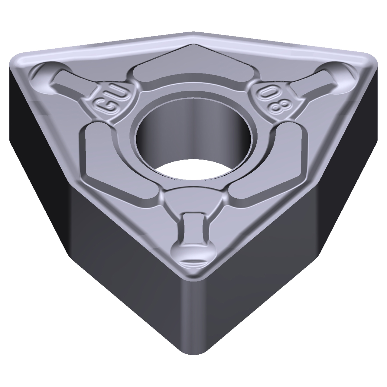 Sumitomo 19W2337 | WNMG432EGU-AC5005S 0.5000" Circle Diameter x 5.16mm Hole Diameter x 0.0315" Radius Absotech Coated Carbide Turning Insert